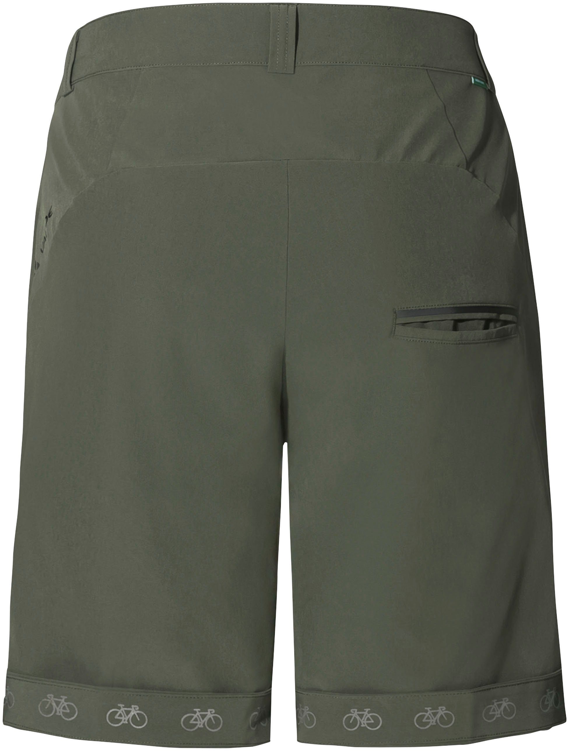 VAUDE Fietsbroek WOMEN'S CYCLIST SHORTS reflecterende elementen