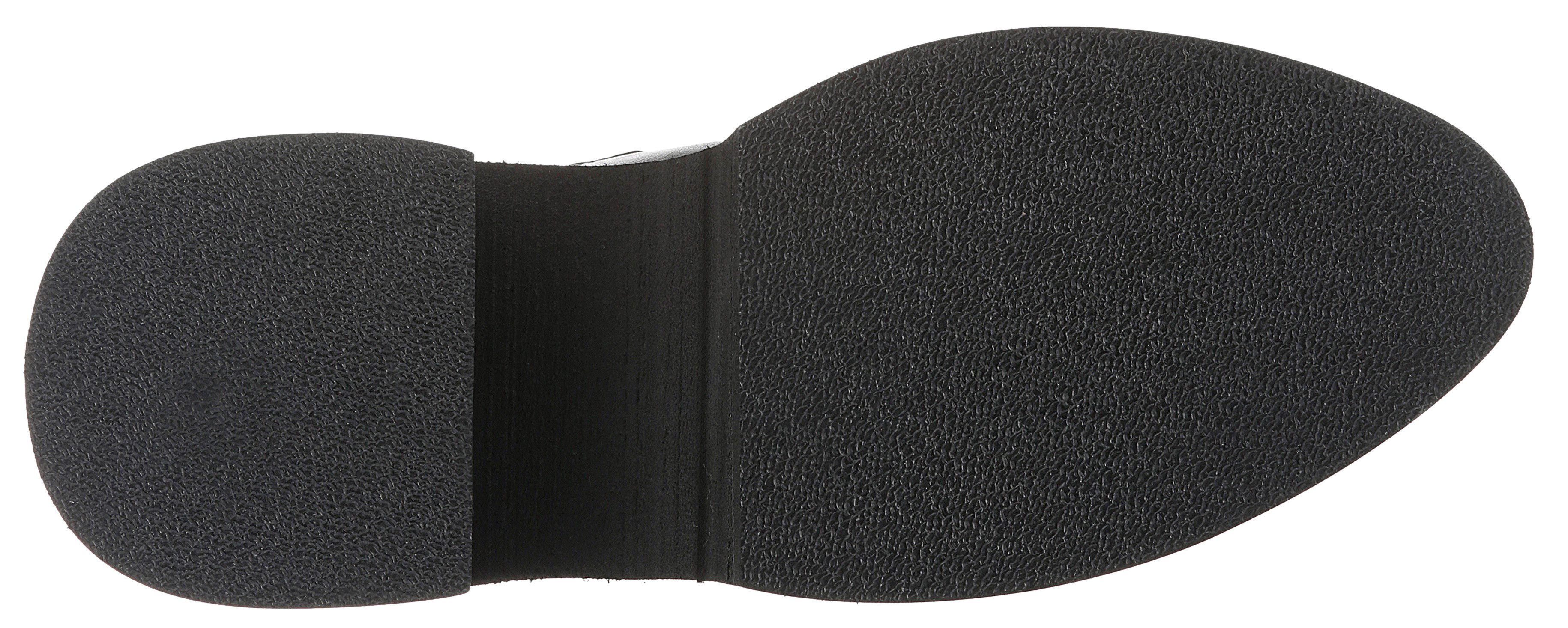 Buffalo Cowboylaarsjes BULL BOOT VEGAN western-enkellaars, cowboylaarzen, instaplaarzen, met borduursel