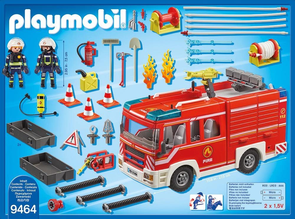 Playmobil® Constructie-speelset Brandweer pompwagen (9464), City Action