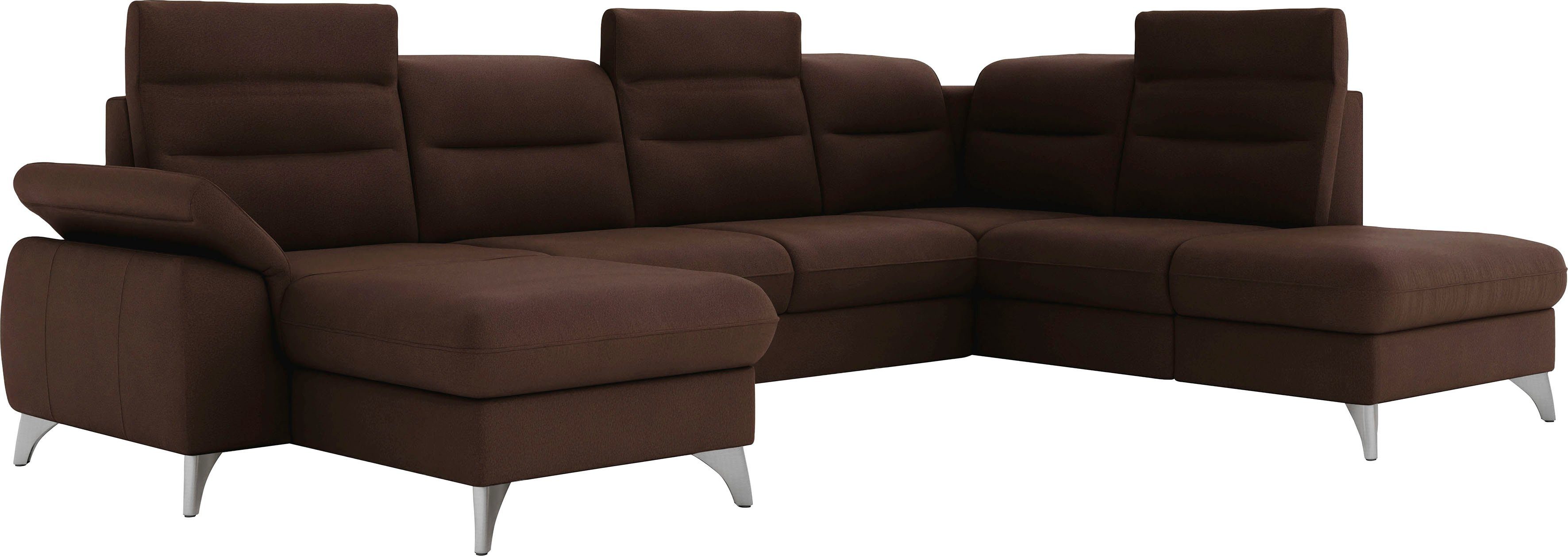 sit&more Zithoek Astoria U-vorm naar keuze met motorische relaxfunctie