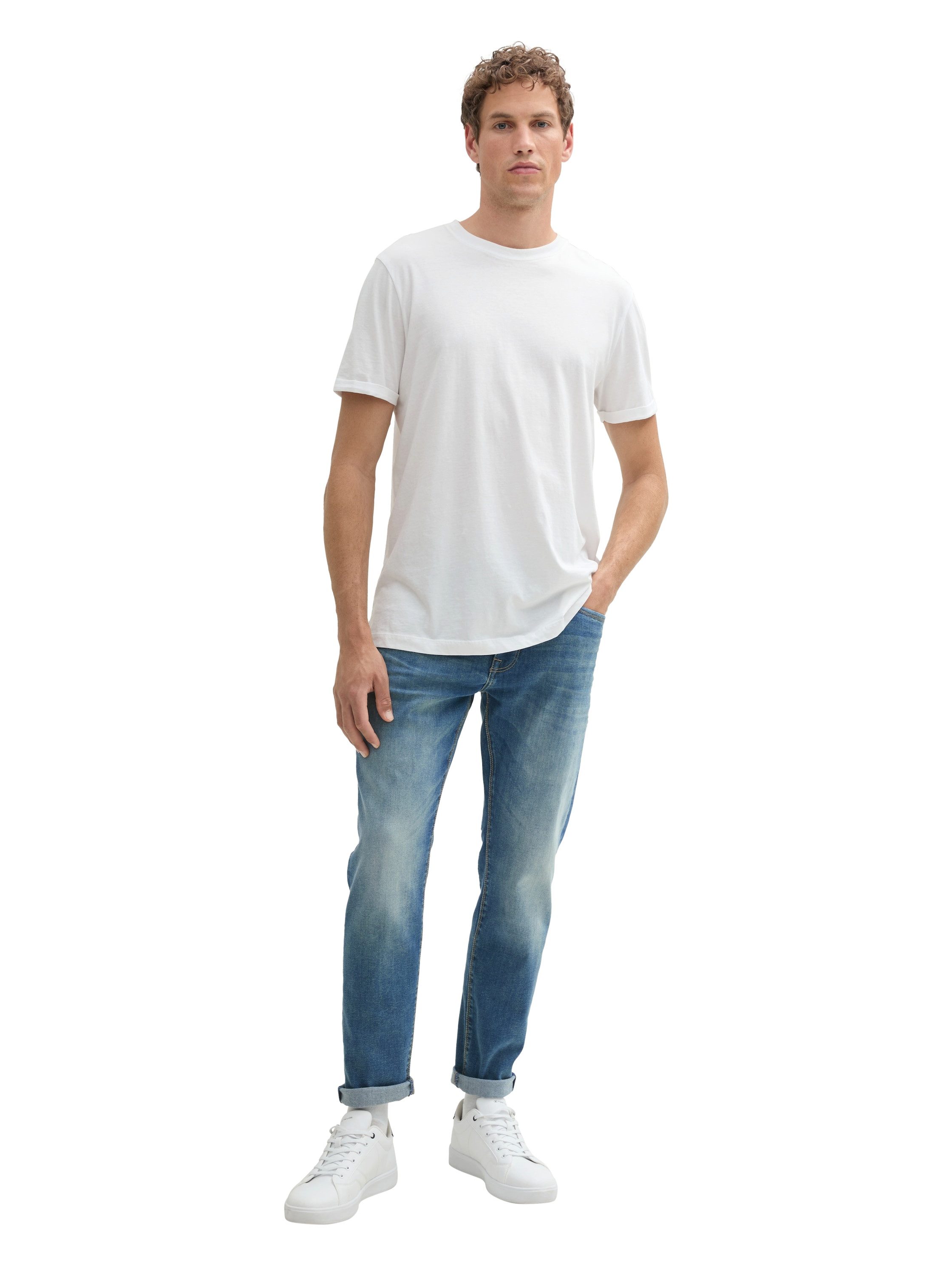Tom Tailor Denim Slim fit jeans in five-pocketsstijl