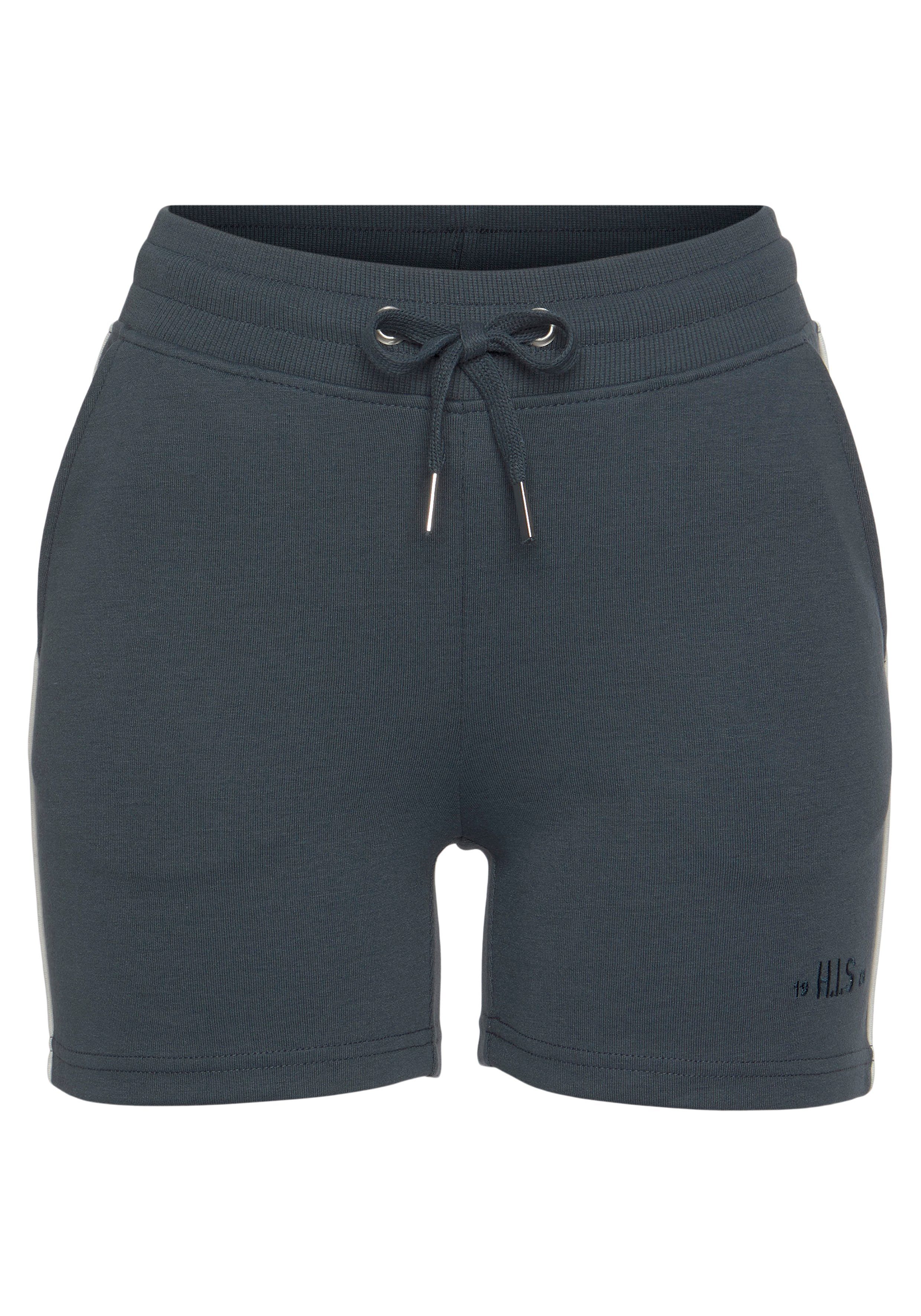 H.I.S Short met wit paspel opzij