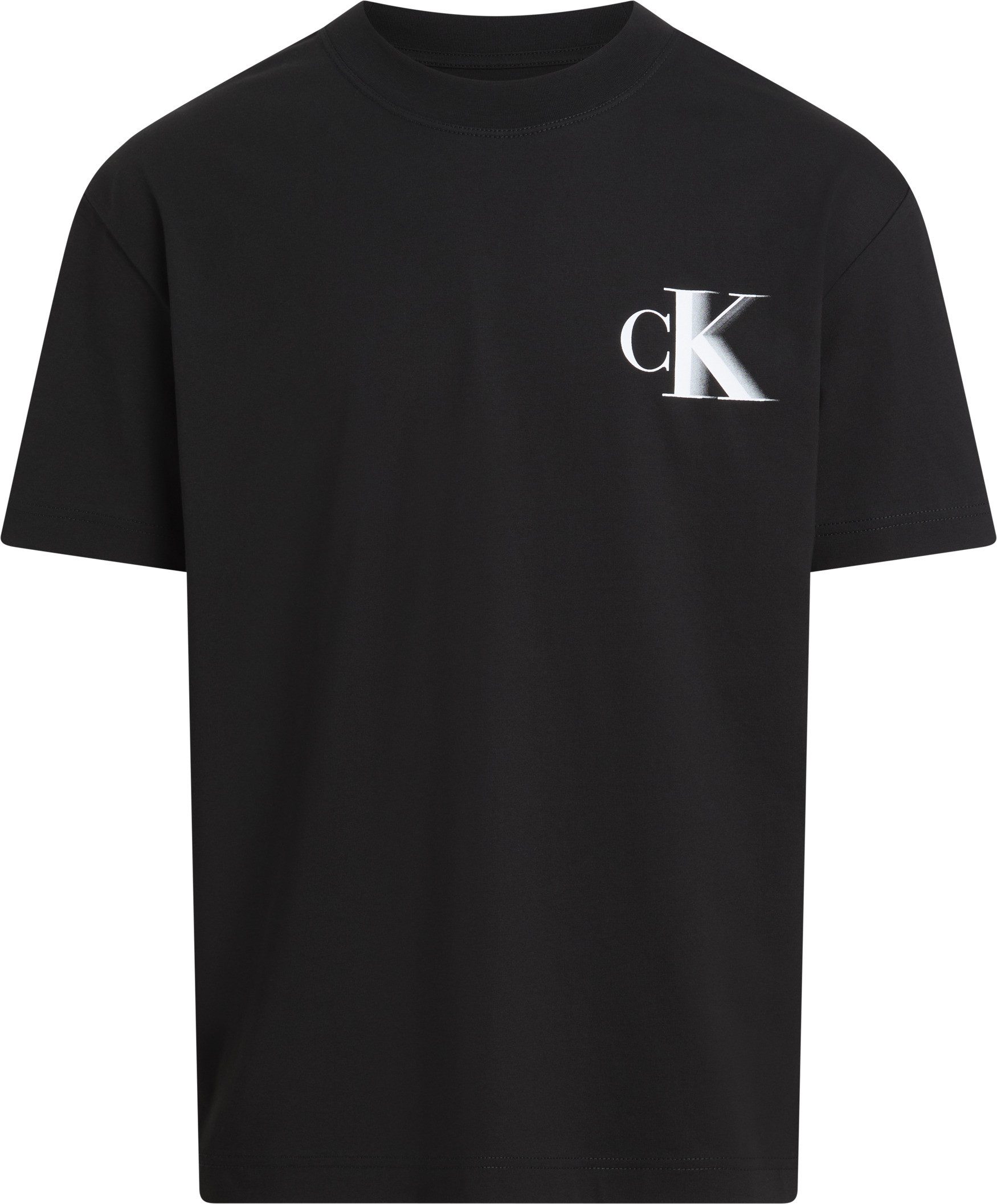 Calvin Klein T-shirt BOLD CK TEE met groot logo op de rug
