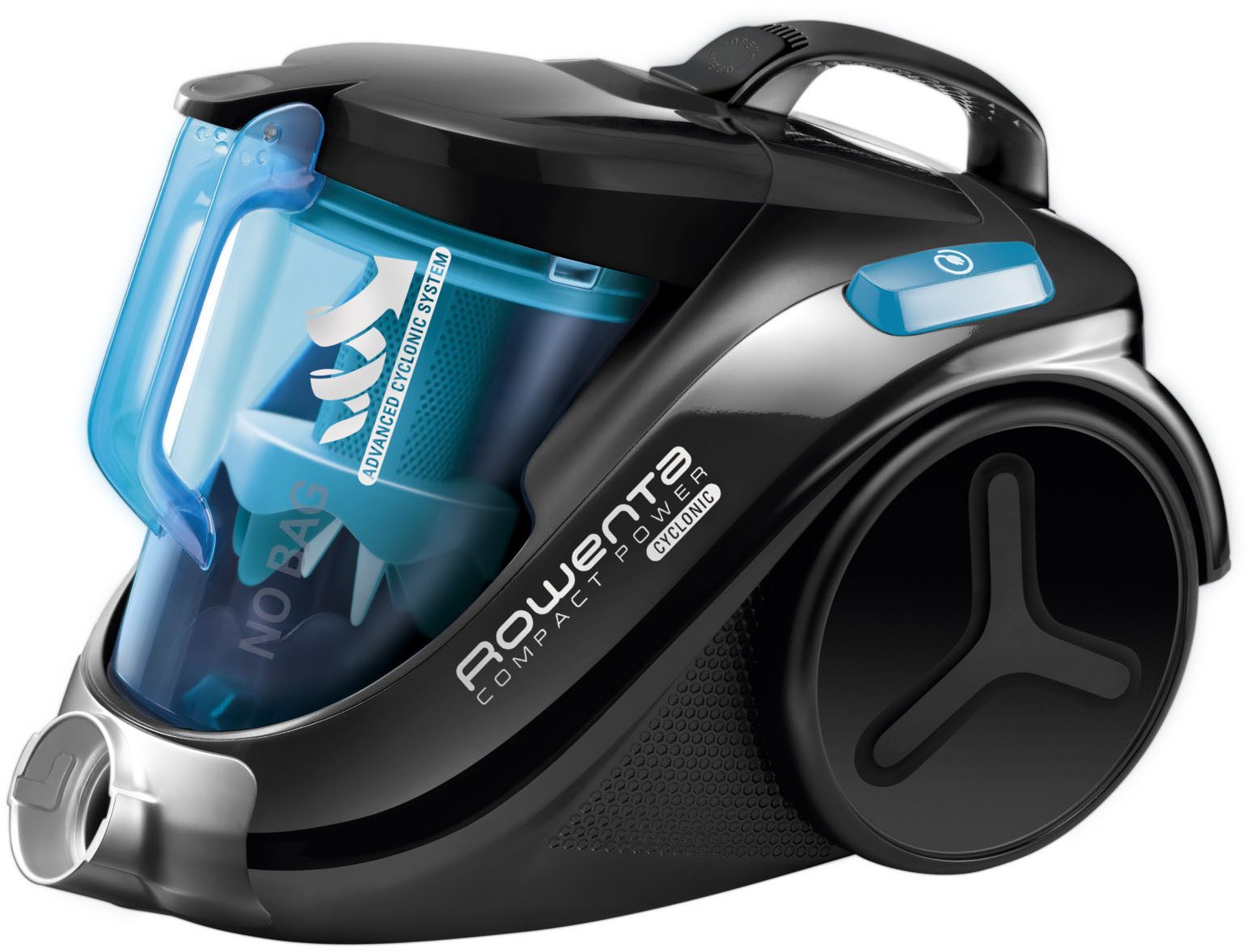 Rowenta Stofzuiger Compact Power Cyclonic, zakloos, hoge zuigkracht op harde vloeren