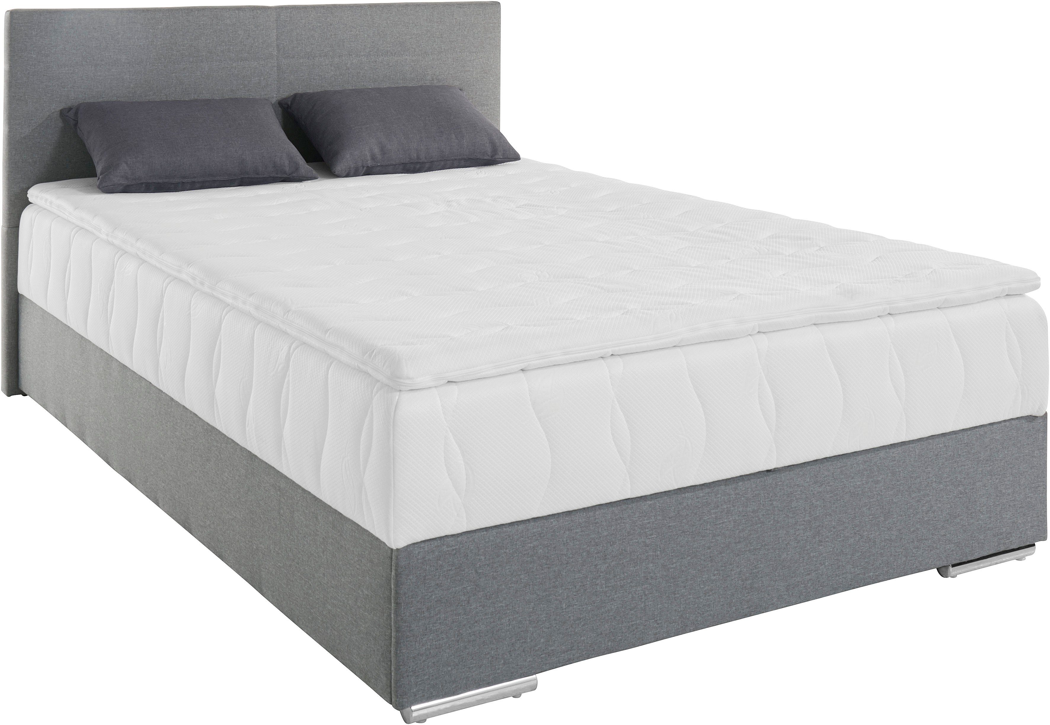 COTTA Boxspring Tom met bedkist, topmatras en sierkussen