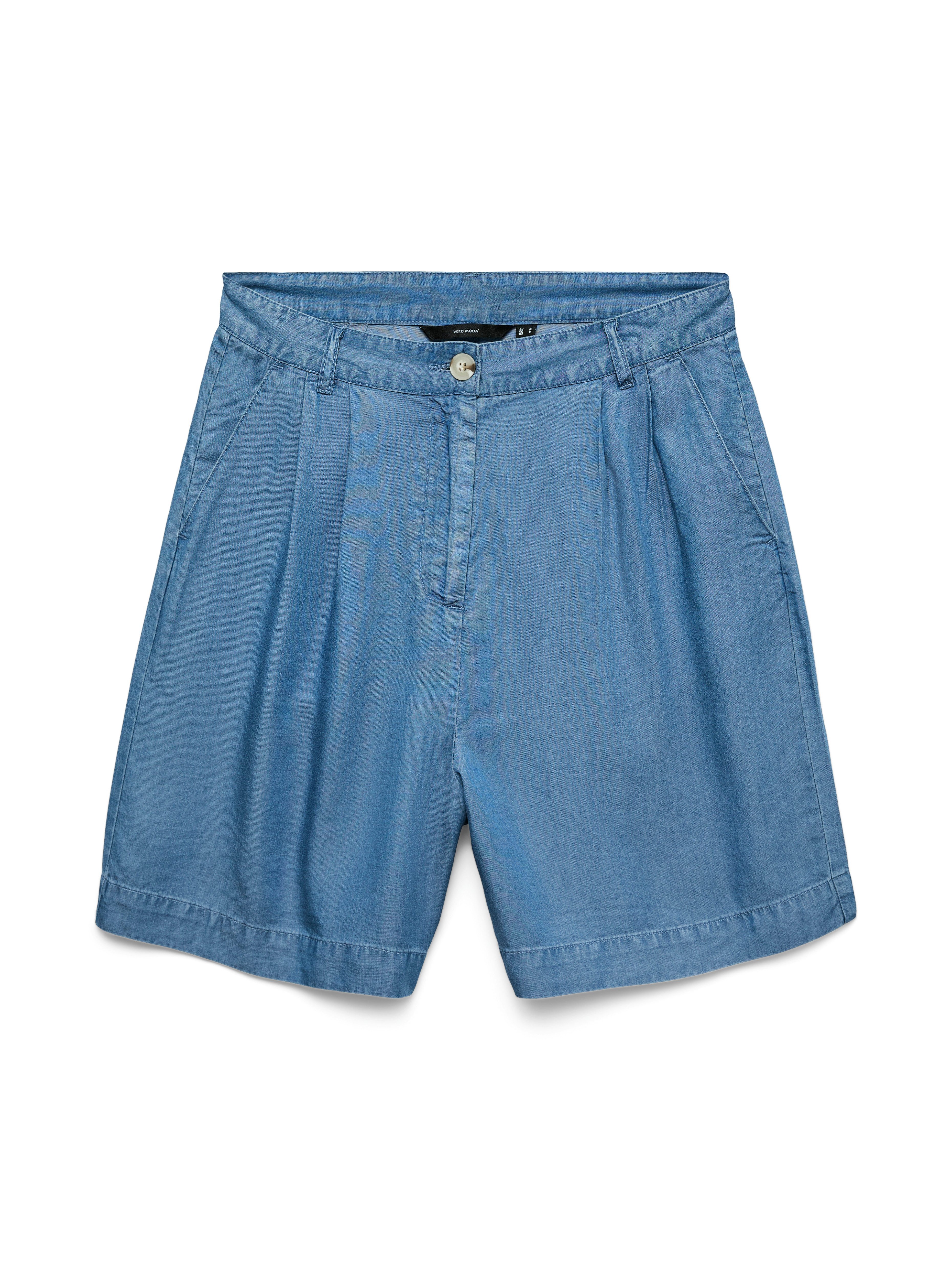 Vero Moda Short VMFLEUR HW BERMUDA TENCEL SHORTS GA