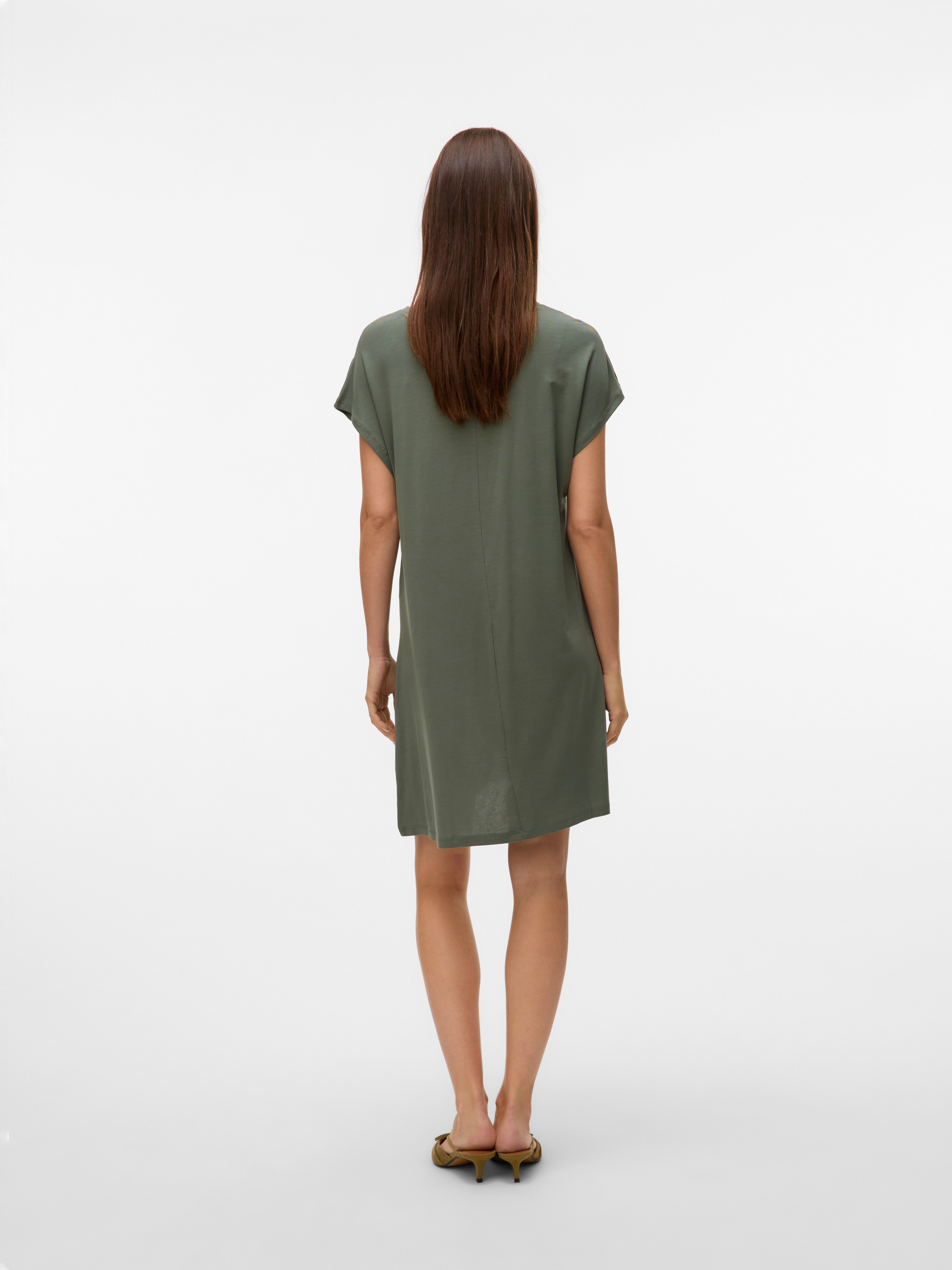 Vero Moda Mini-jurk VMAVA SL KNEE DRESS JRS NOOS