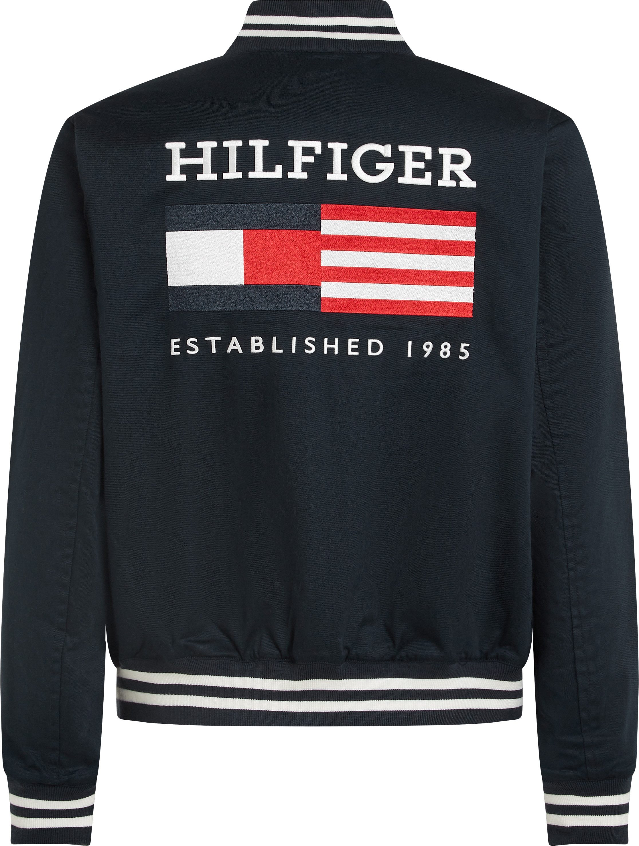 Tommy Hilfiger Blouson AMERICANA VARSITY JKT met grote print op de rug