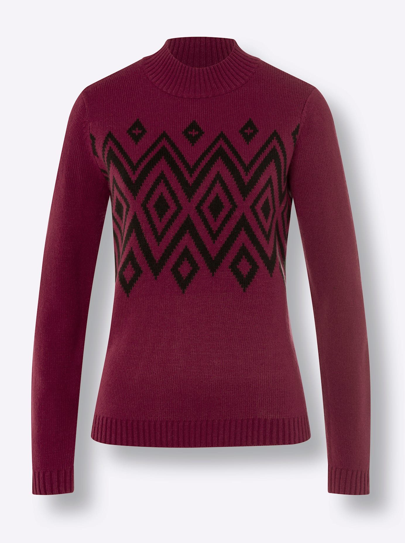 Classic Basics Trui met staande kraag Trui met opstaande kraag