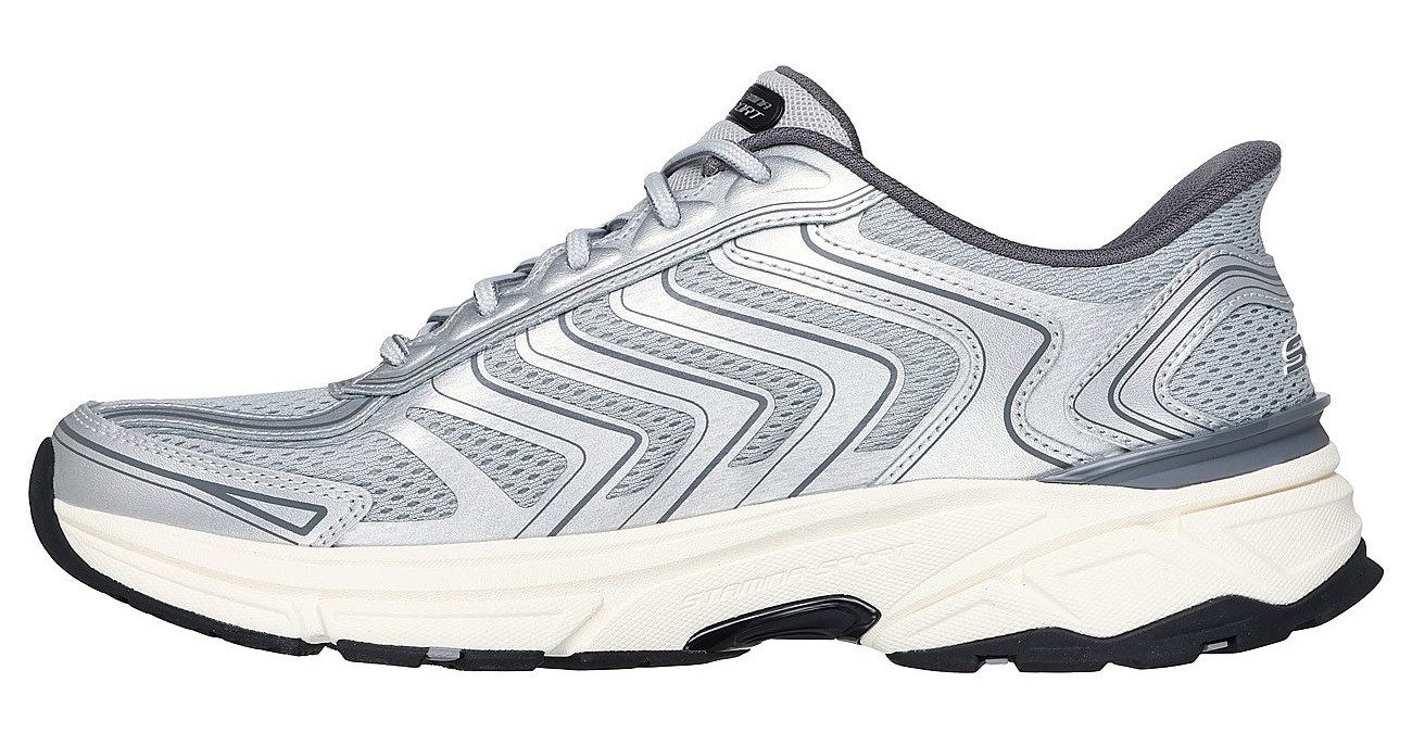 Skechers Slip-on sneakers STAMINA SPORT Retro sneaker, veterschoen met slip-ins