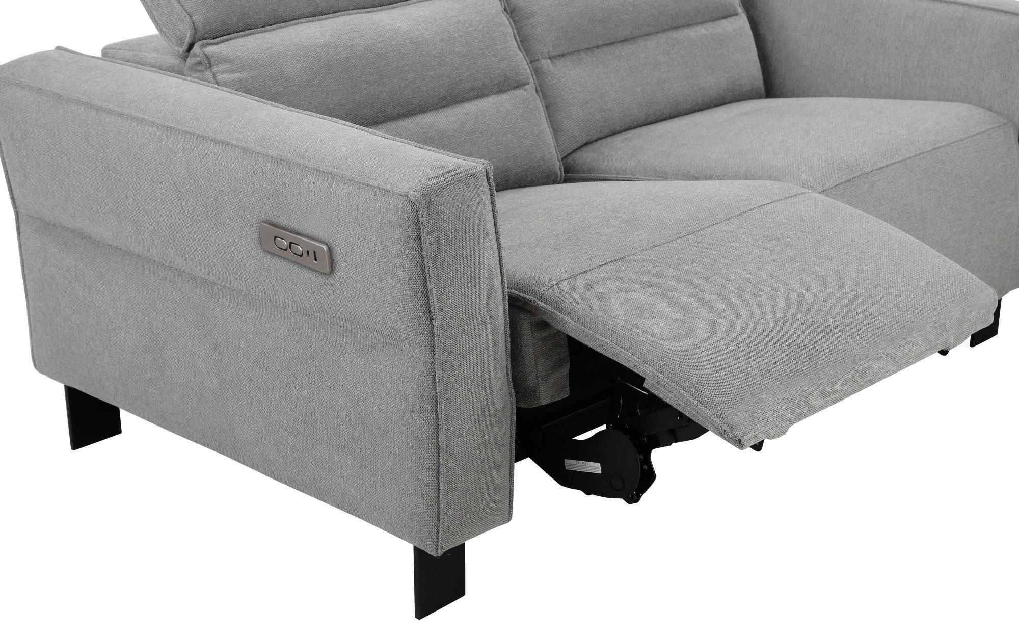 Places of Style 2-zitsbank Carpari, 162 cm, met handmatige of elektrische relaxfunctie