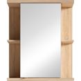 homexperts spiegelkast nusa breedte 60 cm, met grote spiegeldeur en veel bergruimte beige