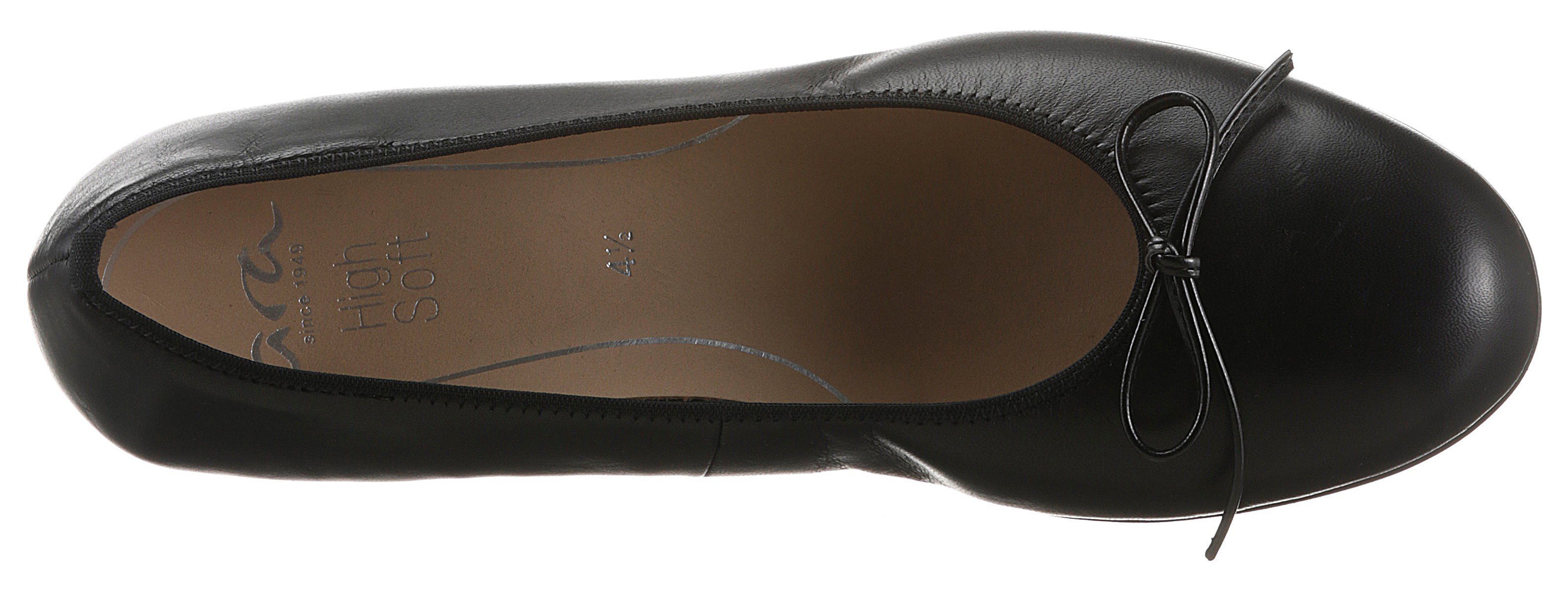 Ara Ballerina's SARDINIA Loafer, feestdagsschoen, zakelijke schoen met strik