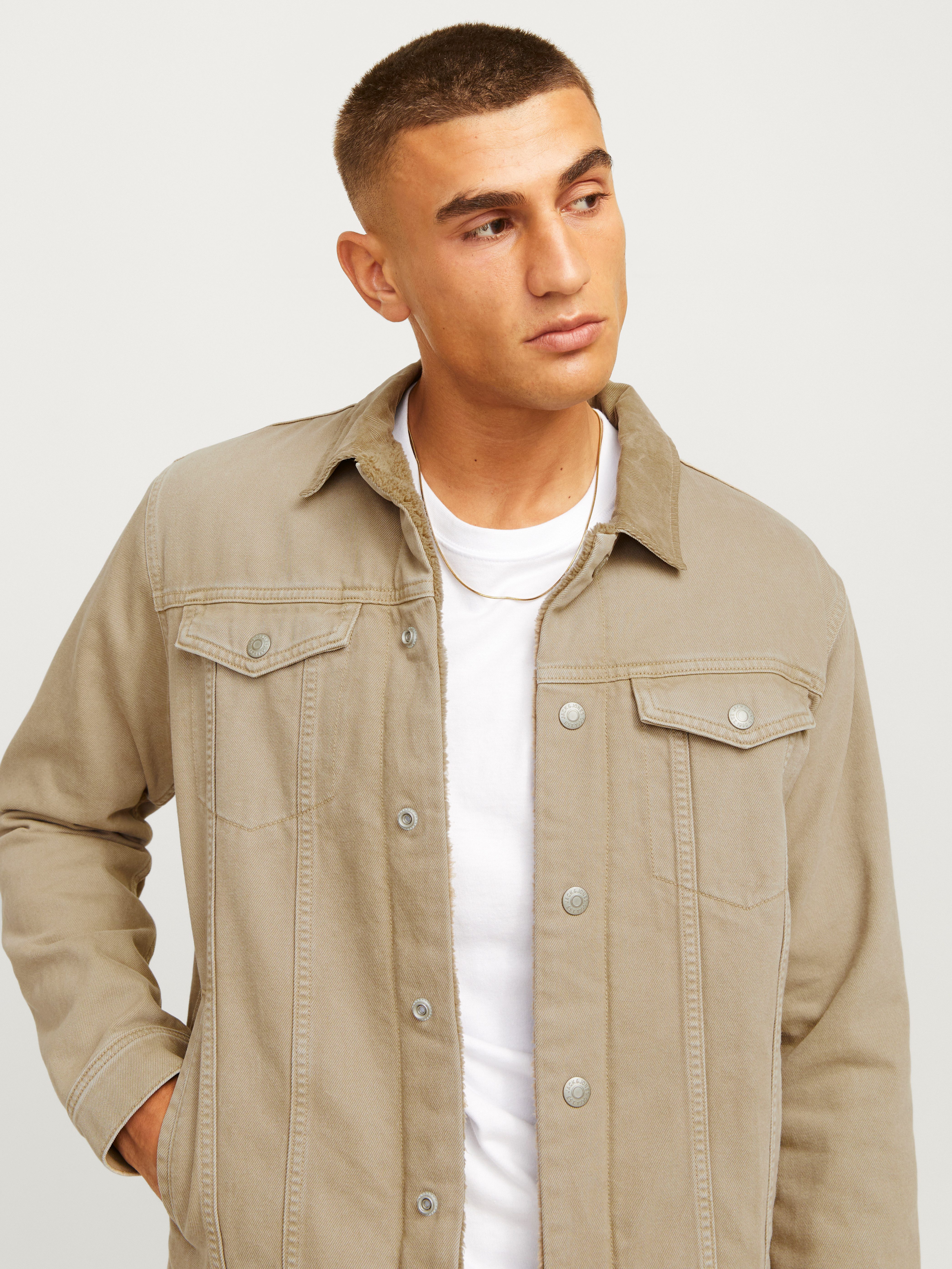 Jack & Jones Jeansjack JJIJEAN JJJACKET W SHERPA WI 200 SN
