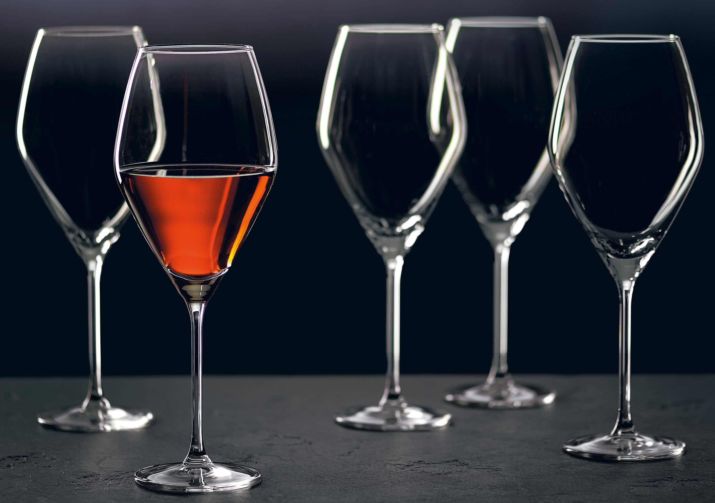 Ritzenhoff & Breker Rodewijnglas Salsa (bourgogneglas), robuust en helder kristal(set, 6-delig)