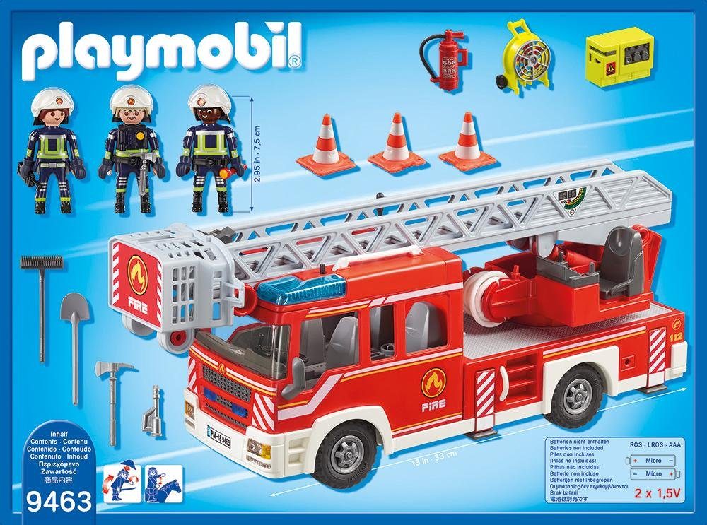 Playmobil® Constructie-speelset Brandweer laddervoertuig (9463), My Action Heroes