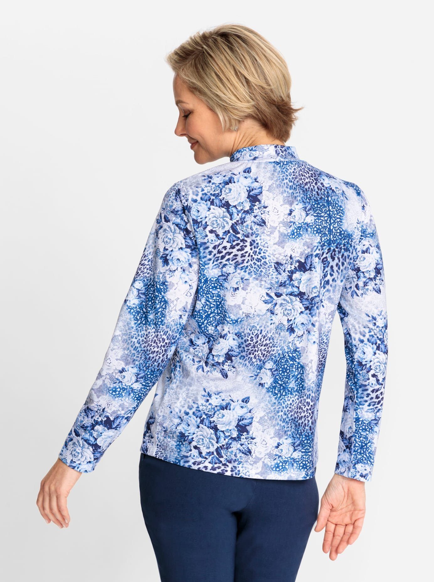 Classic Shirt met lange mouwen Shirt (1-delig)