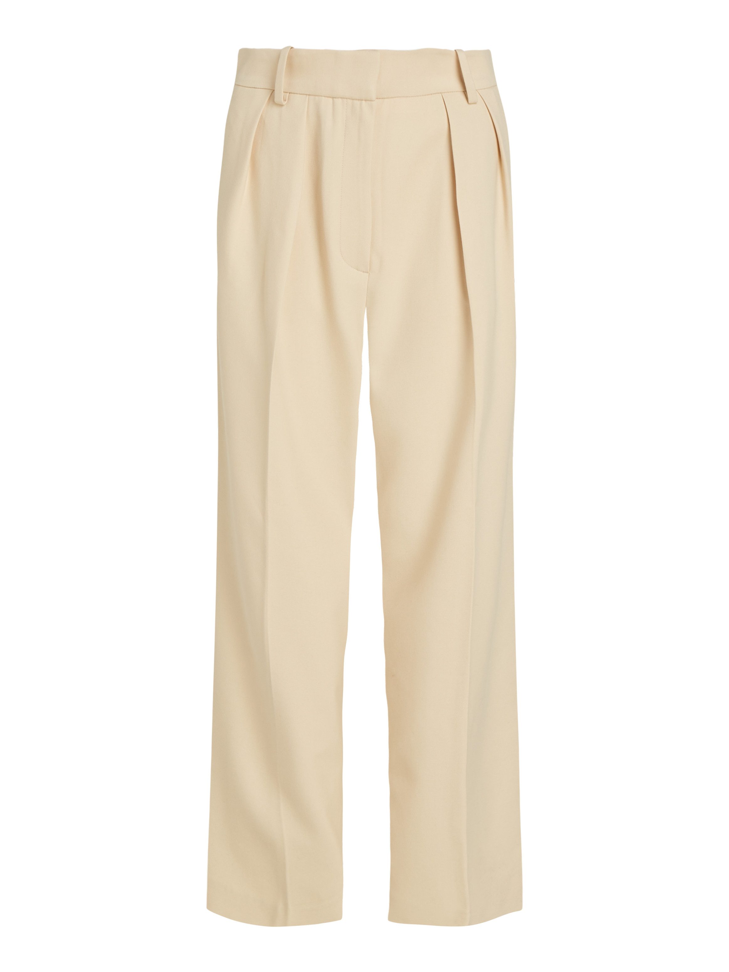 Tommy Hilfiger Geweven broek MD CORE RELAXED STRAIGHT PANT met logo-stiksel op de achterkant