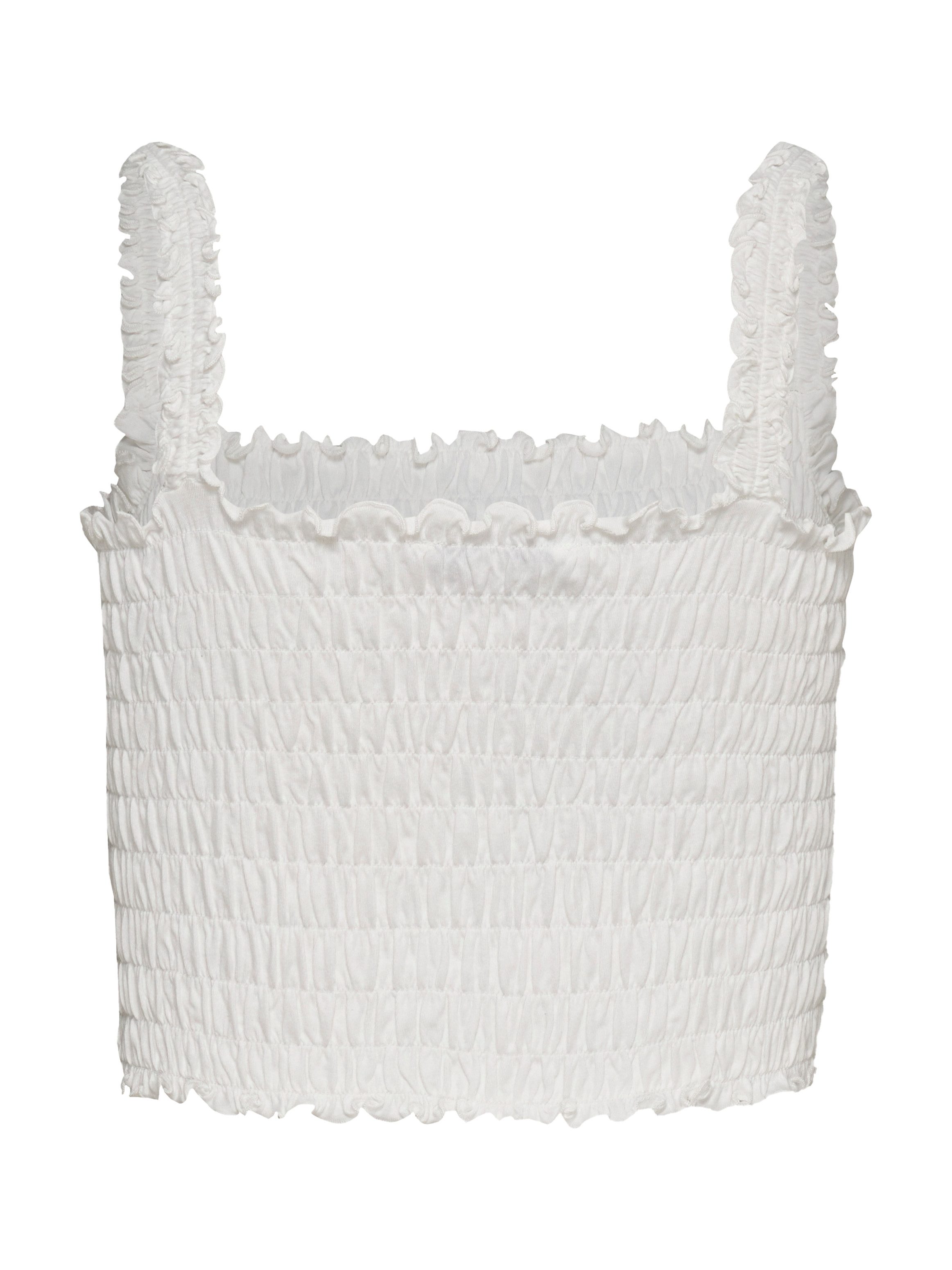 TOMMY JEANS Smoktop TJW SMOCK VARSITY BRALETTE