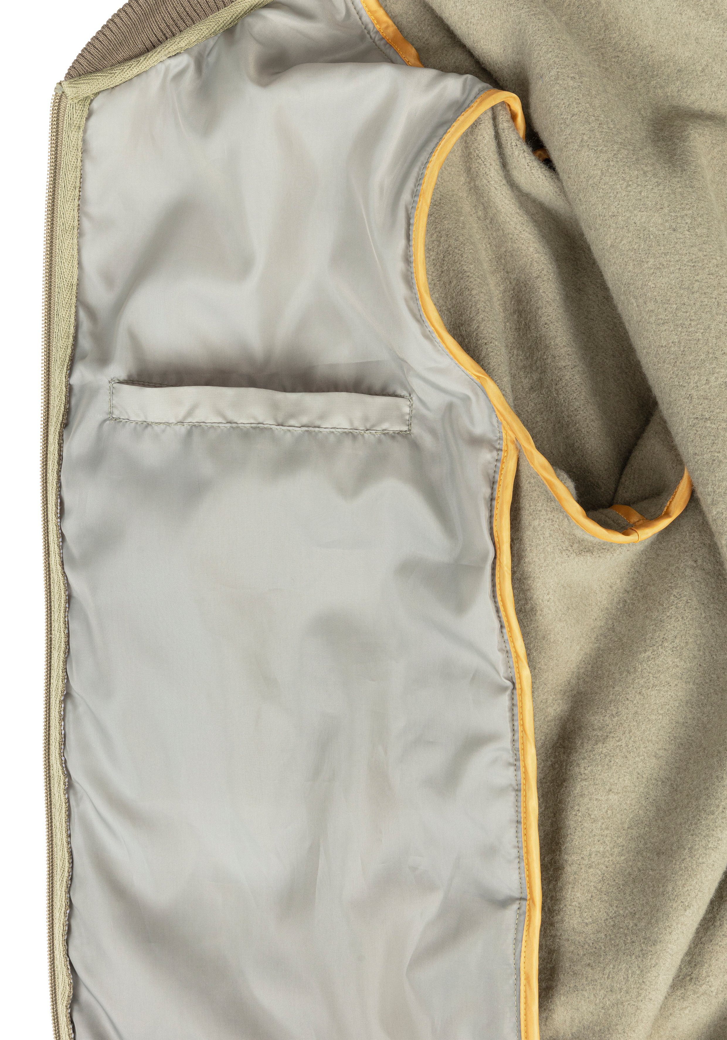 H.I.S Capuchonsweatvest in het voorste gedeelte gestikt, met afneembare capuchon