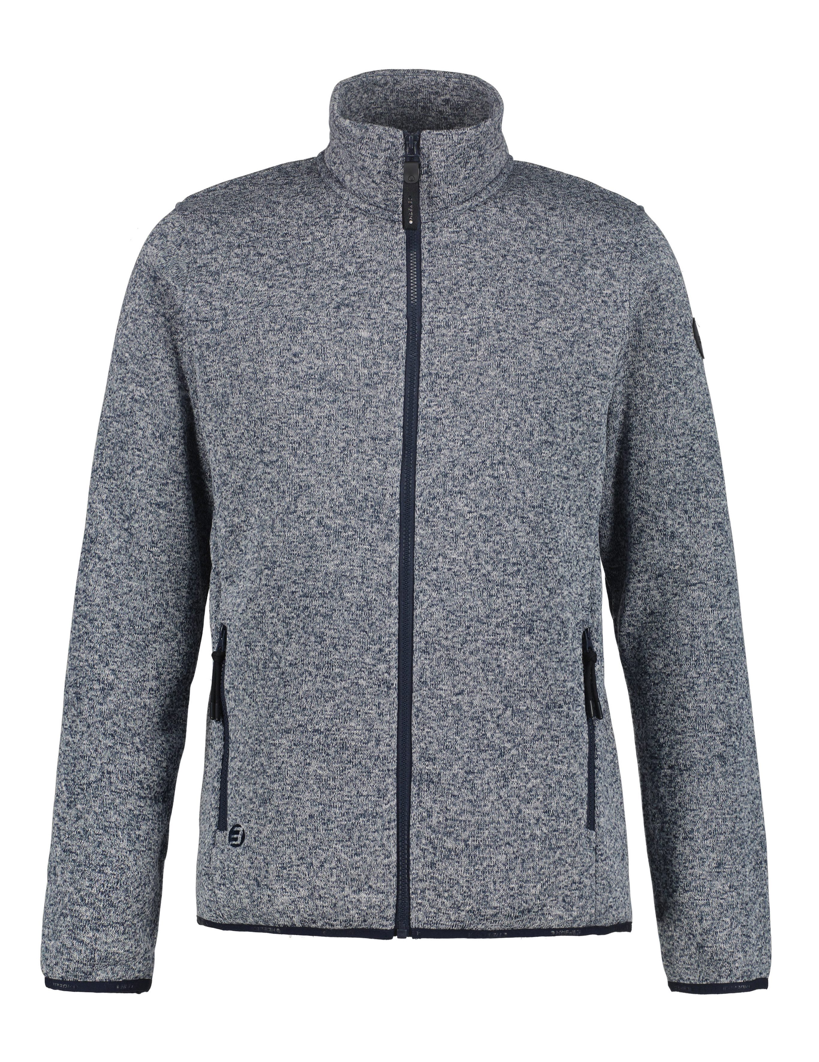 Icepeak Gebreid fleecejack H BREIPOLIESTERJACK AGEN heren fleece vesten maat S blauw
