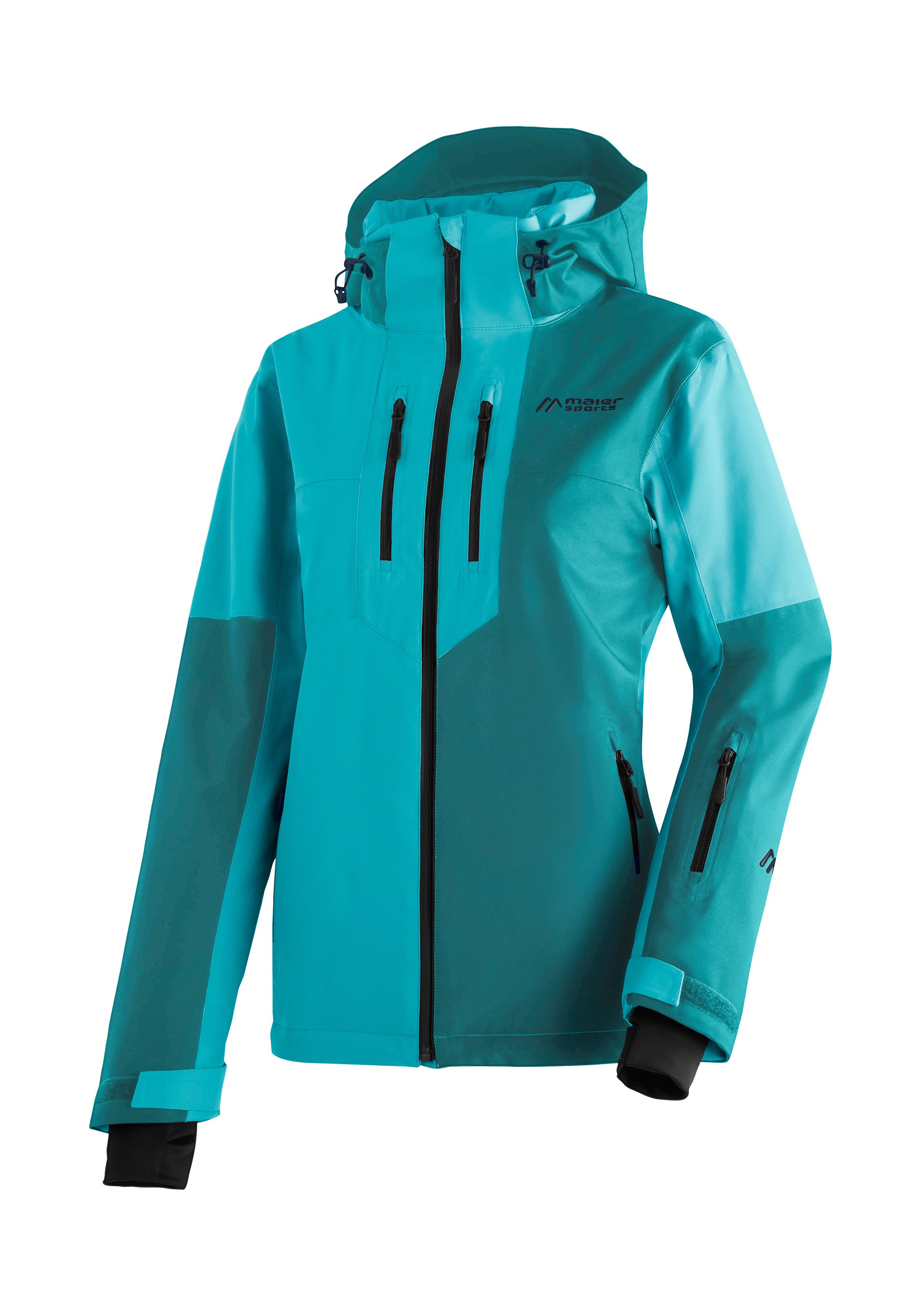 Maier Sports Ski-jack Manzaneda Dames winterjas, wind- en waterdicht, 4 ritszakken, regular fit