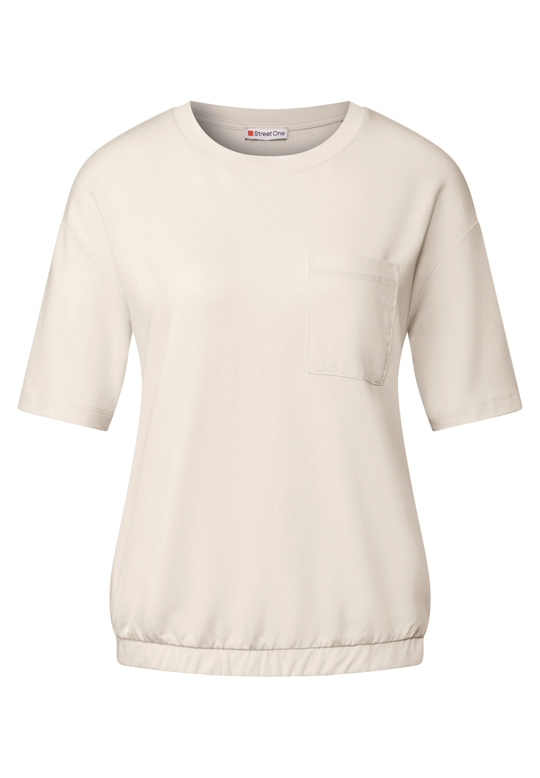 STREET ONE T-shirt met borstzak