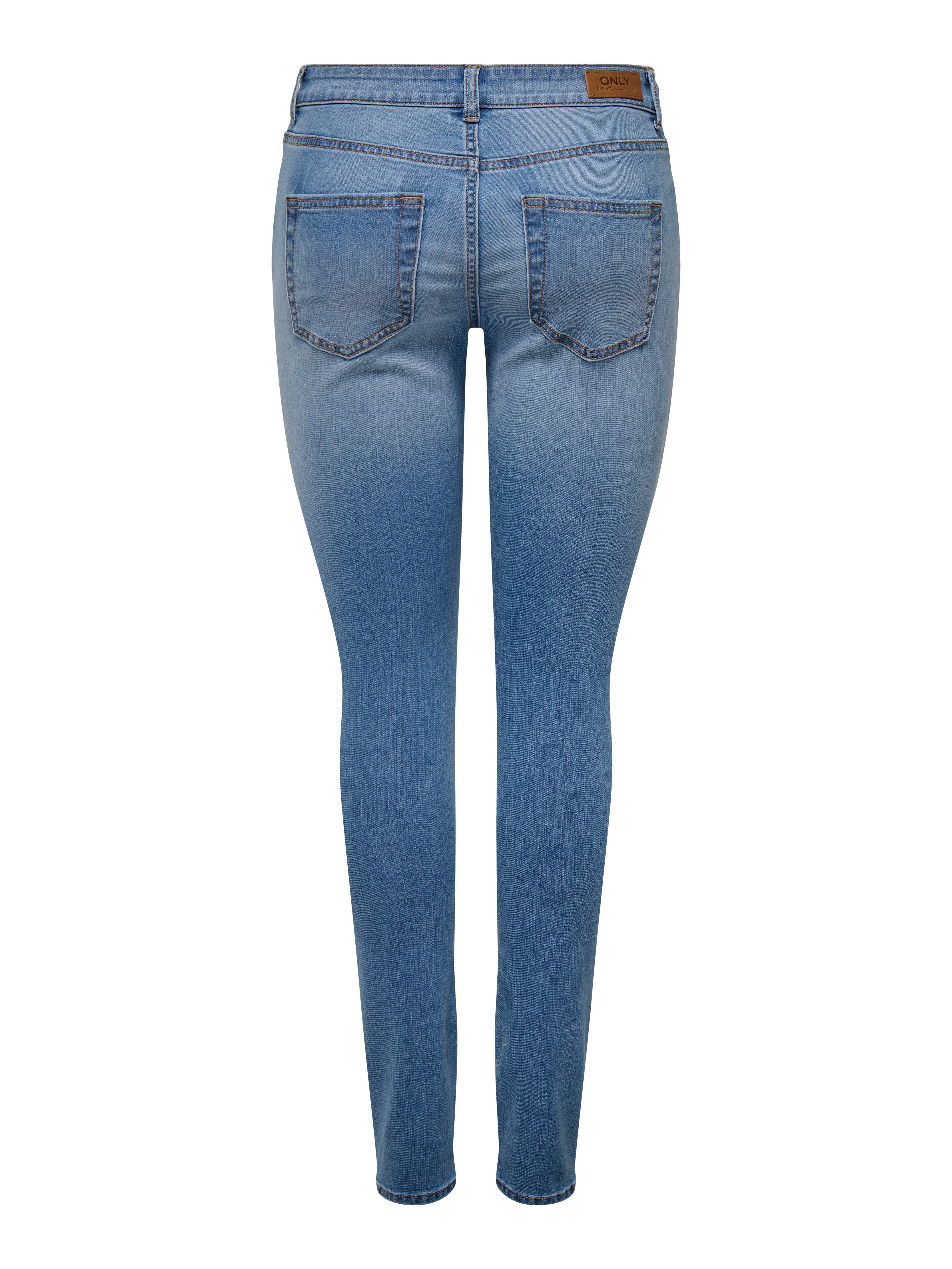 Only Skinny fit jeans ONLHUSH MID SK VIS BUTTON DNM BOX X