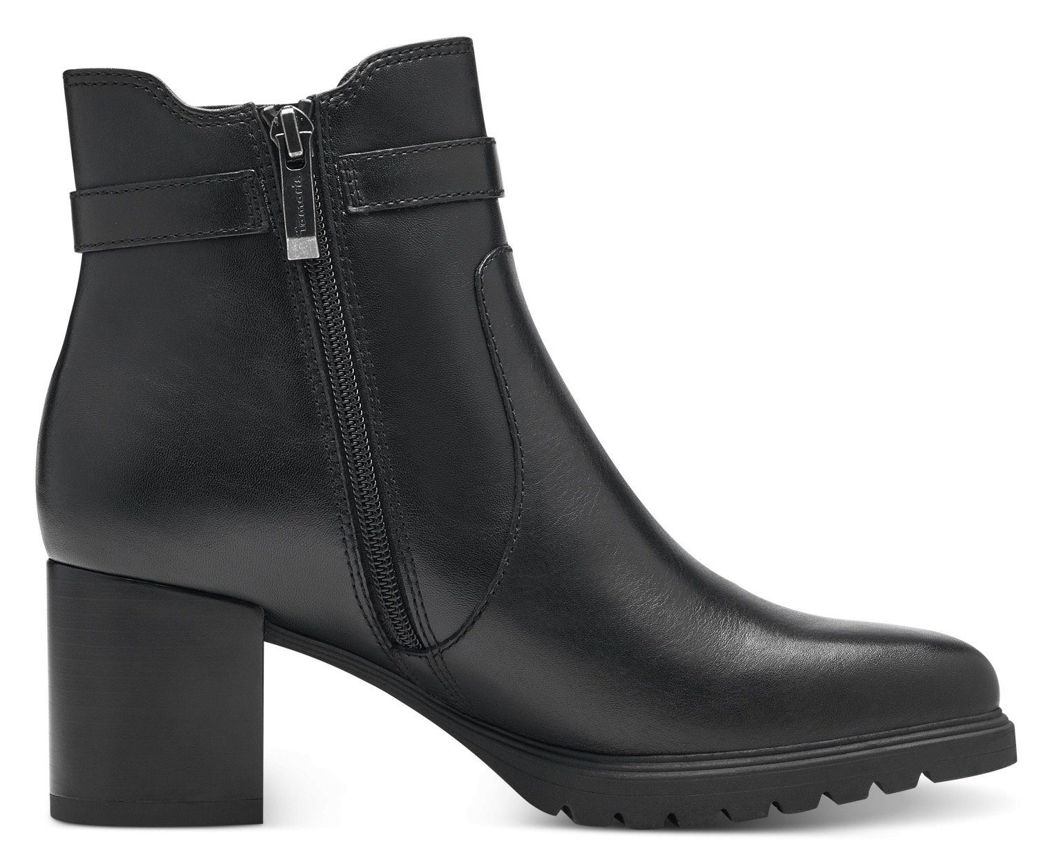 Tamaris Laarsjes met trendy siersluiting op de schacht