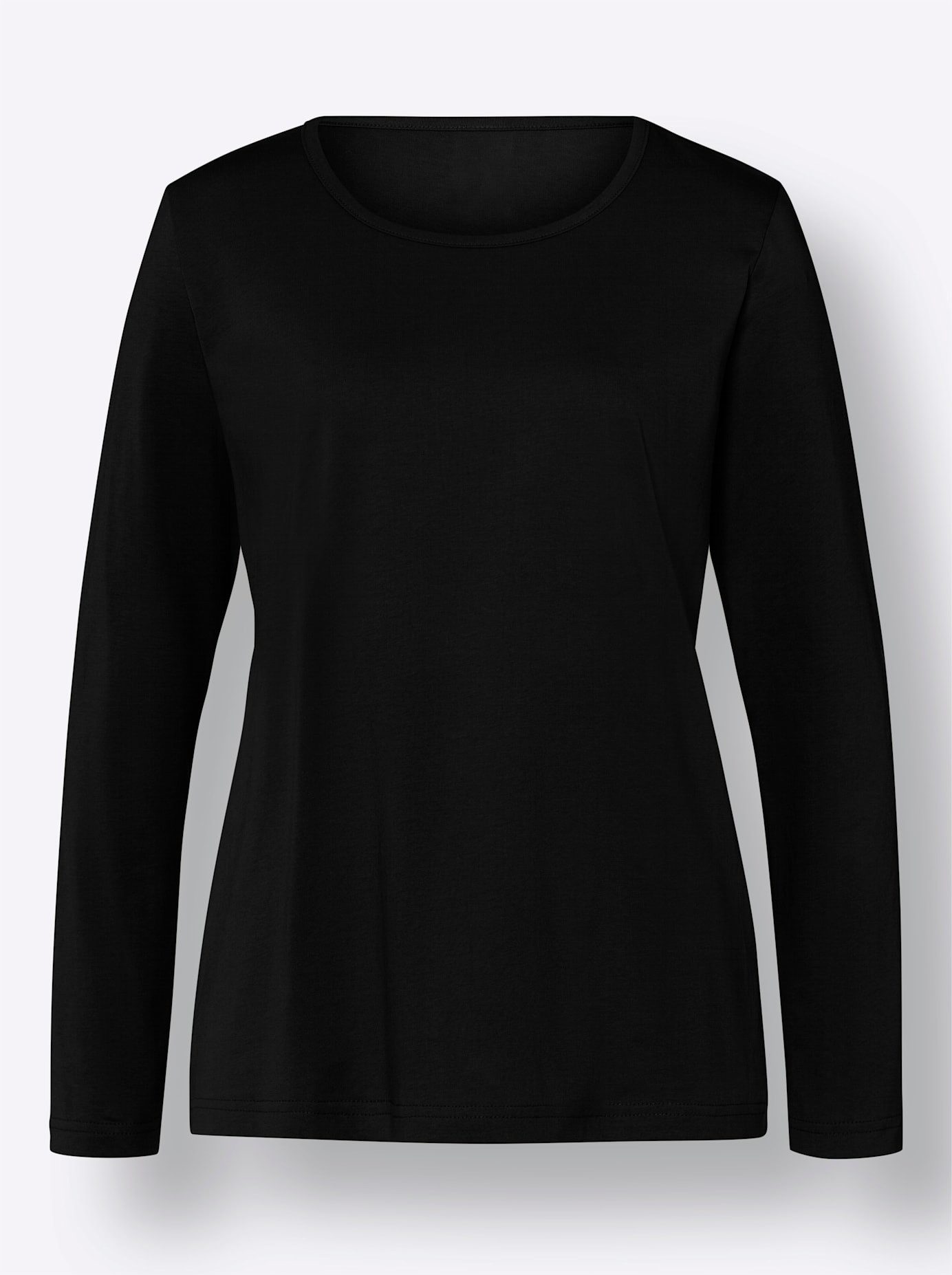 Classic Basics Shirt met lange mouwen (1-delig)