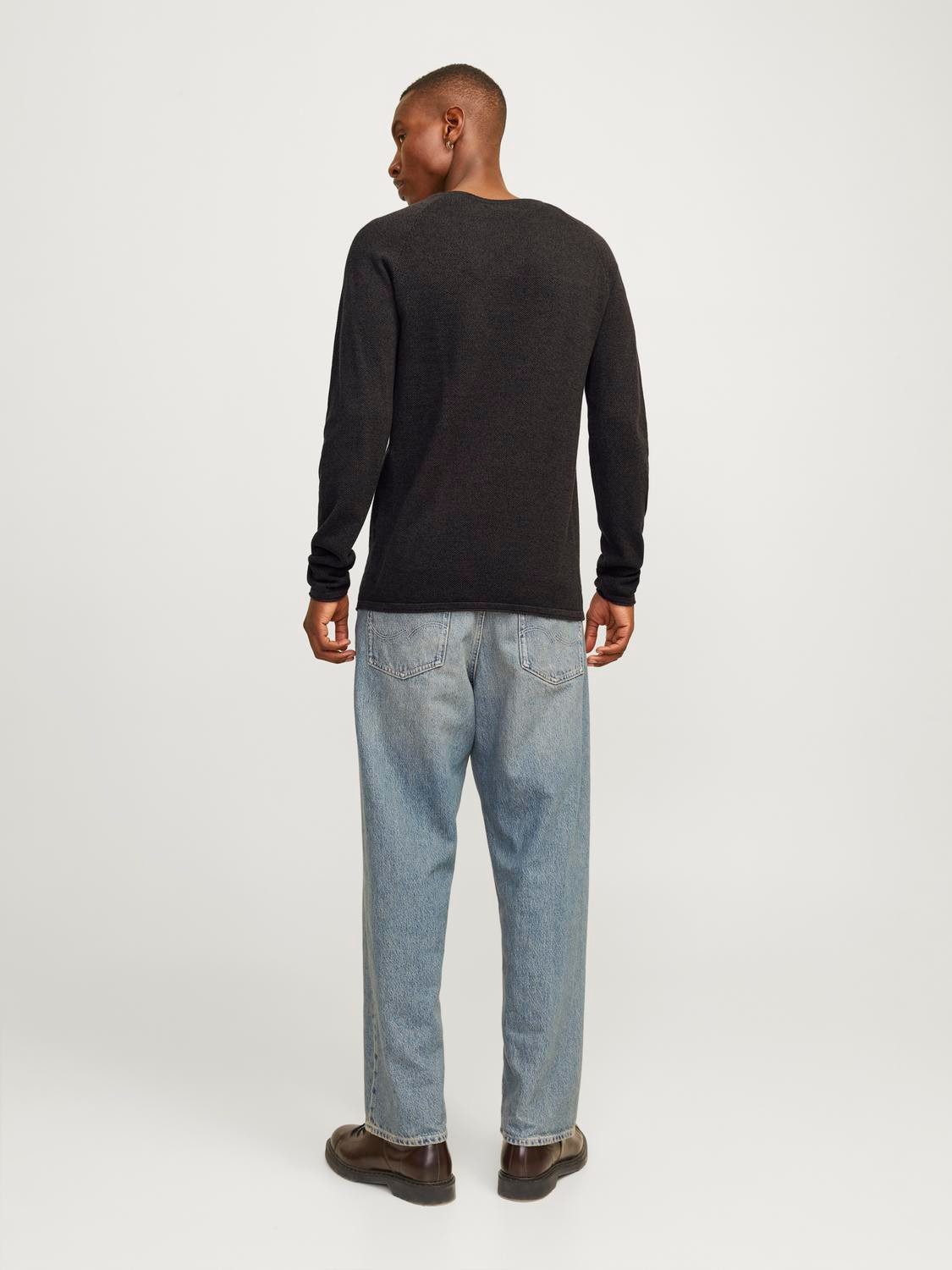 Jack & Jones Trui met ronde hals JJEHILL KNIT CREW NECK NOOS