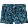 the north face short blauw