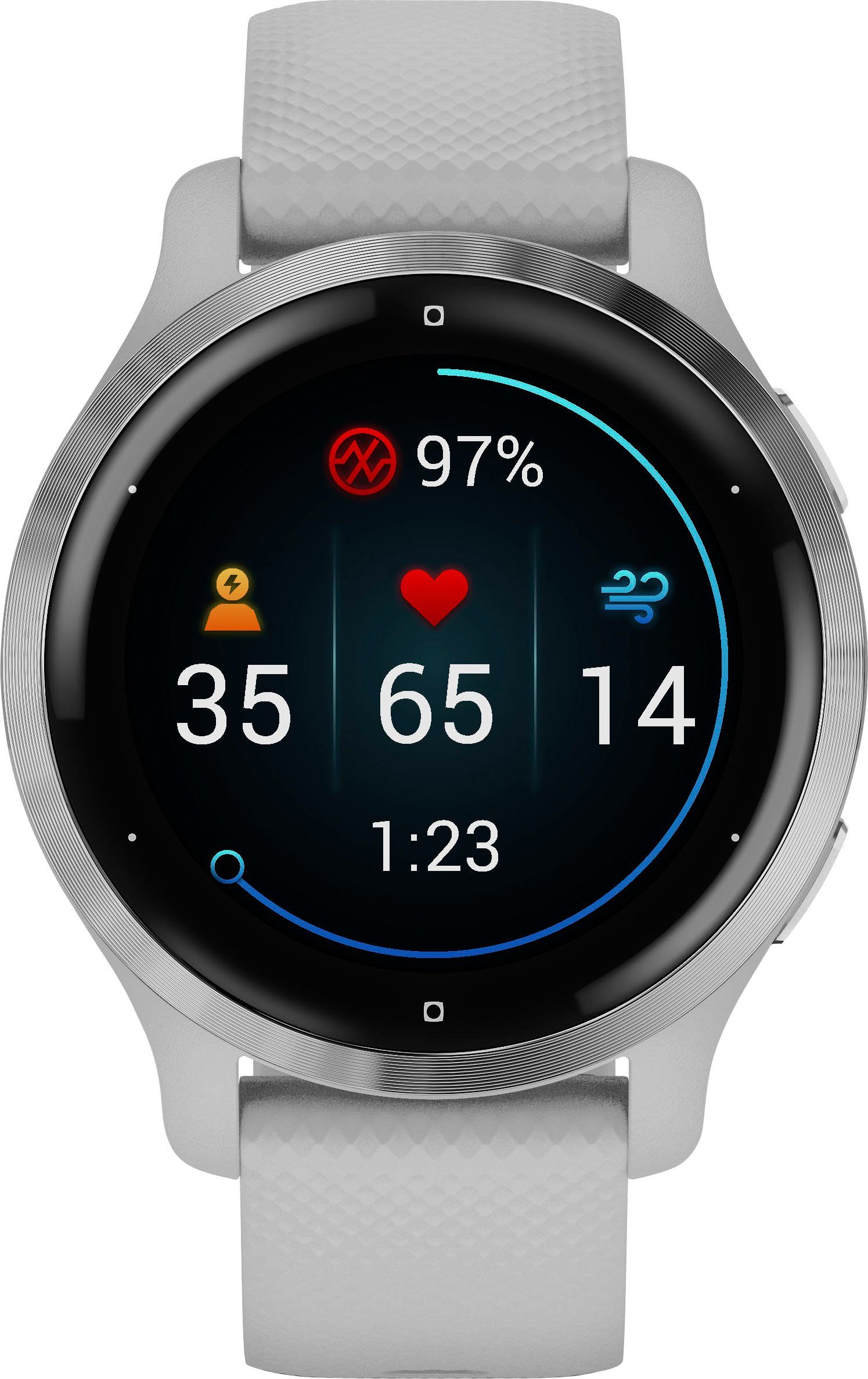 Garmin Smartwatch Venu 2S 25 reeds geïnstalleerde sport-apps