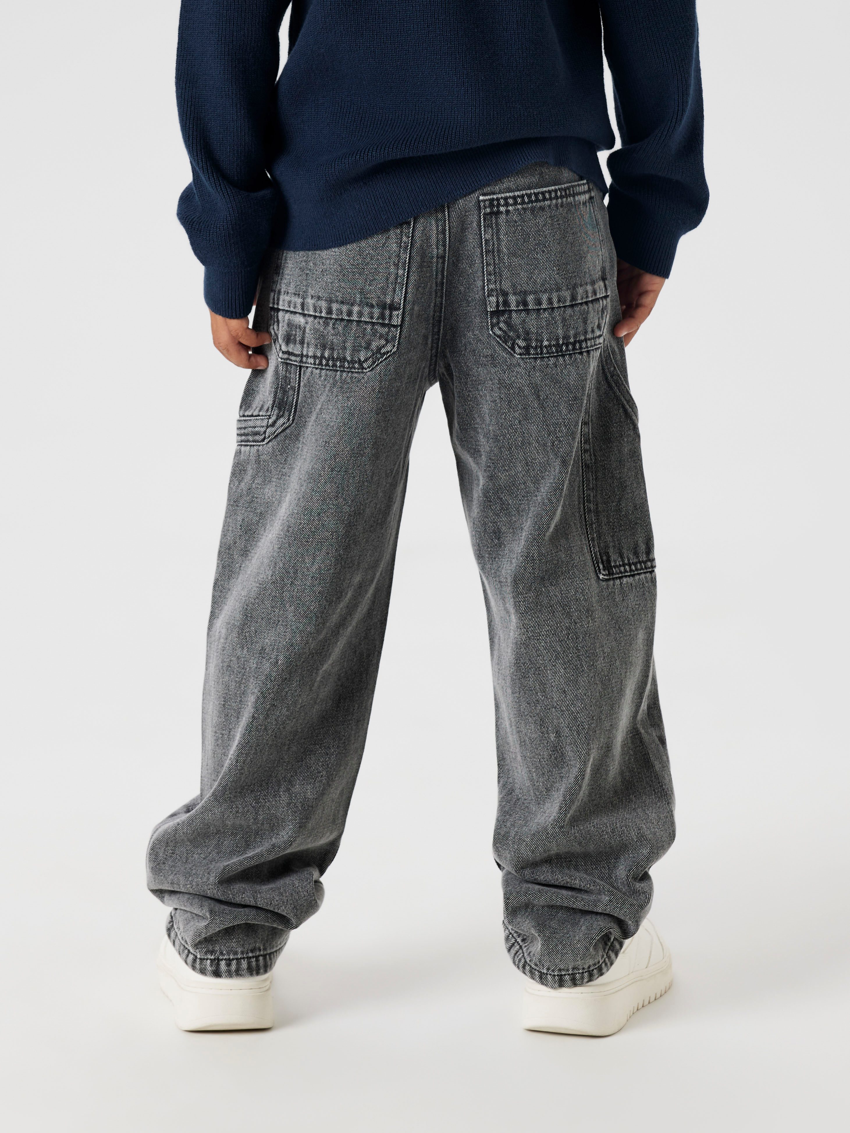 Name It 5-pocket jeans NKMRYAN voor jongens met rechte pijpen en 5-pocket-stijl
