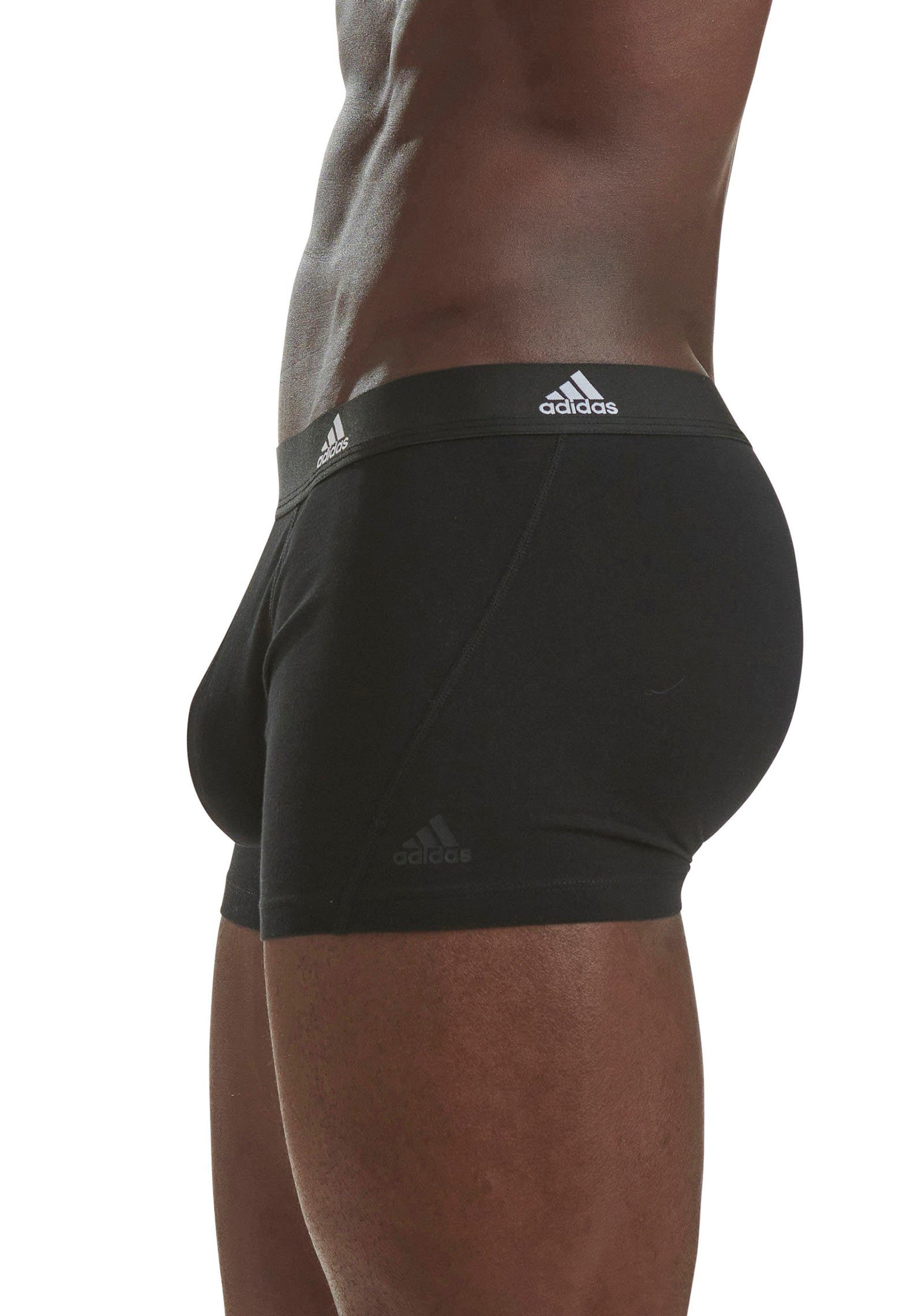 adidas Sportswear Boxershort "Active Flex Cotton" met zachte naadverwerking en tonale logo (3 stuks)