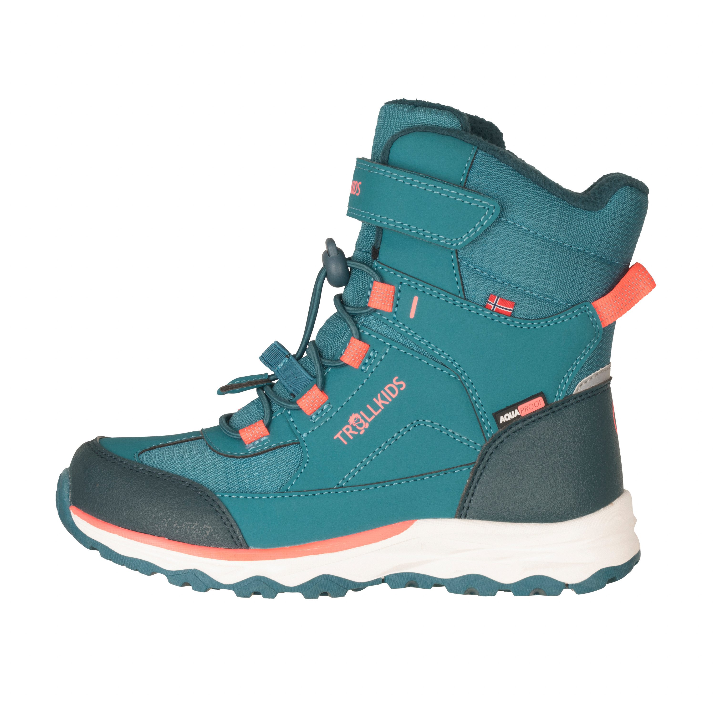 TROLLKIDS Winterlaarzen KIDS HAFJELL WINTER BOOTS XT waterdicht, klittenbandsluiting, reflecterende details