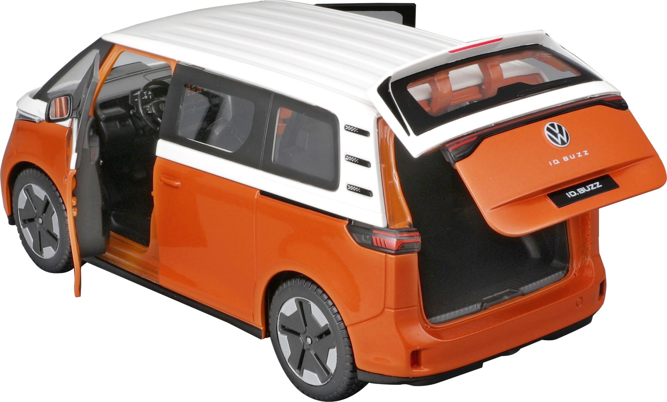 Maisto® Auto op schaal VW ID.Buzz wit/oranje