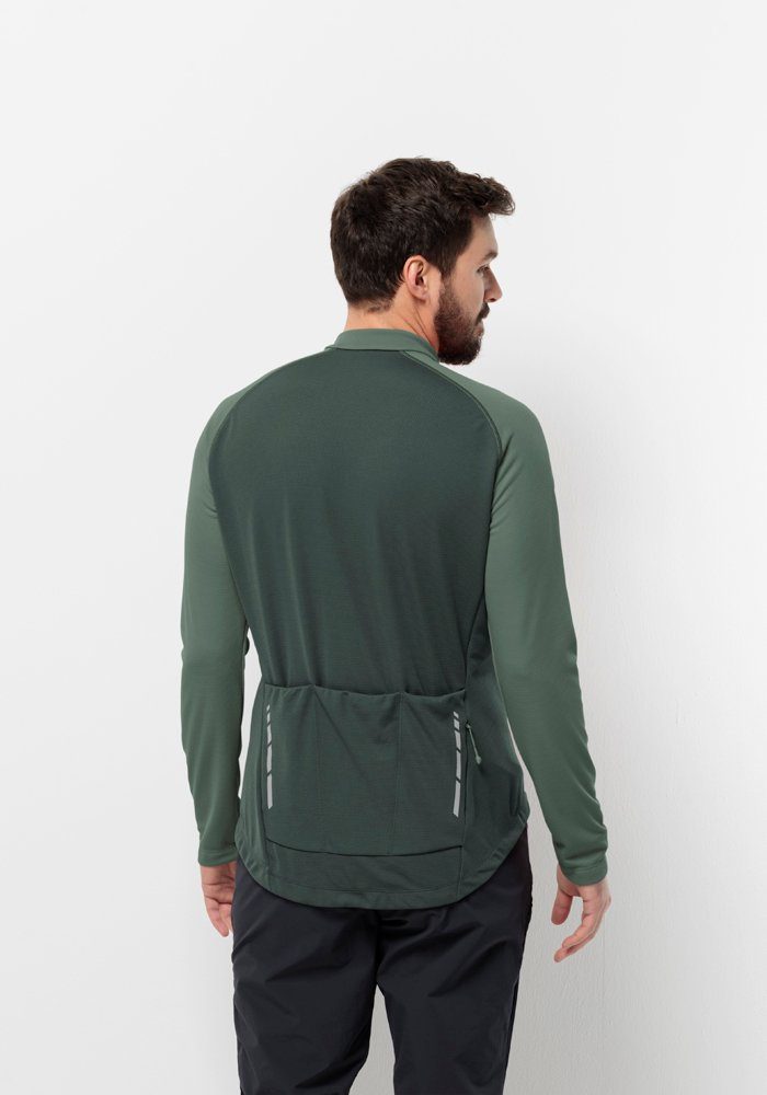 Jack Wolfskin Fietsjack MOROBBIA FZ L/S M