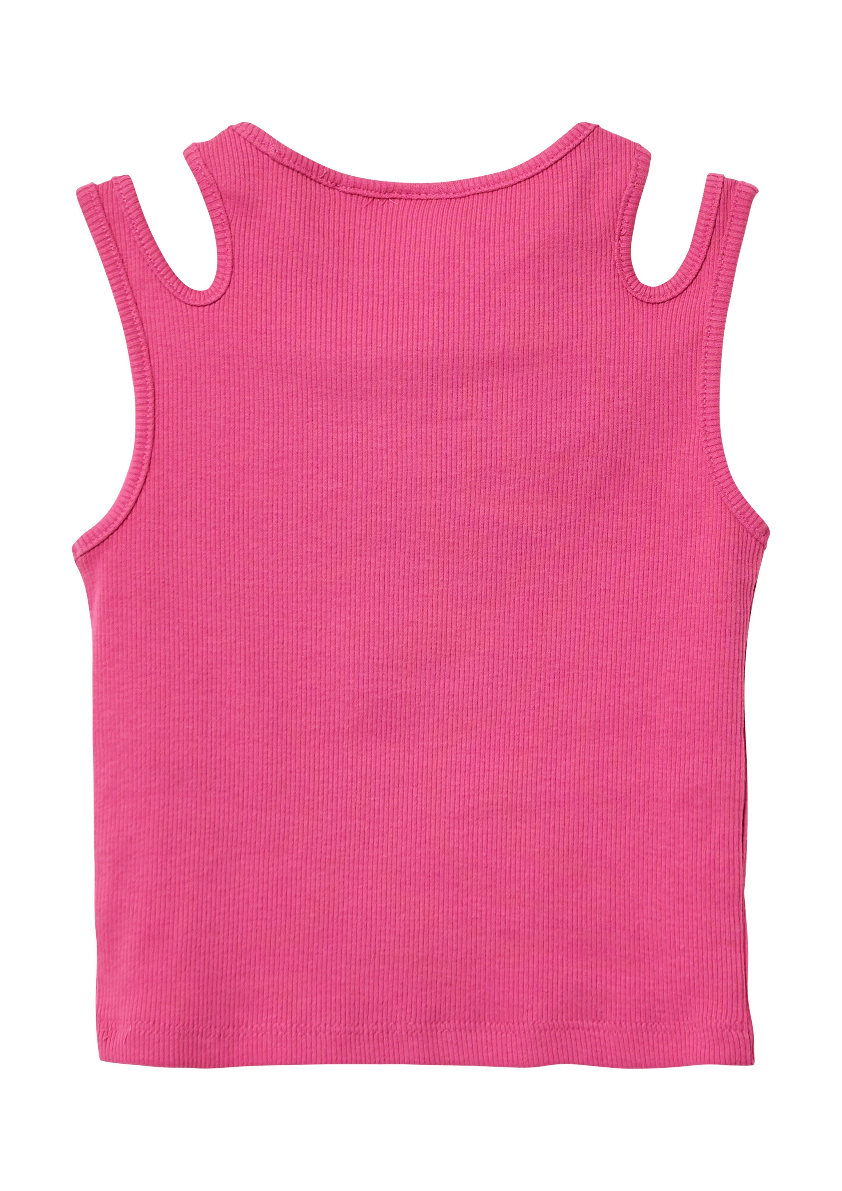 s.Oliver RED LABEL Junior 2-in-1-top met cat-outs