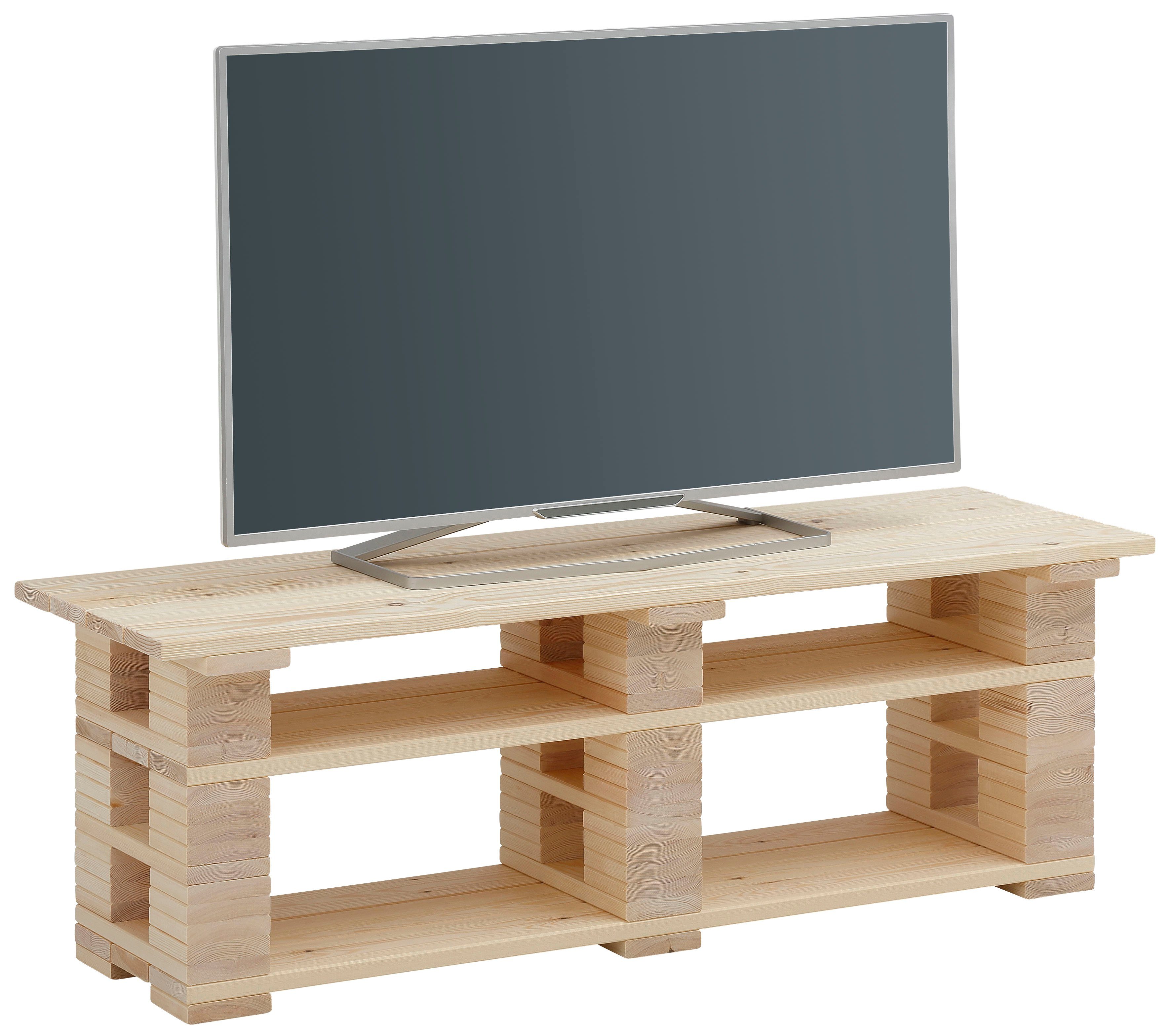 Home affaire Tv-meubel Pinus Kast in trendy paletontwerp