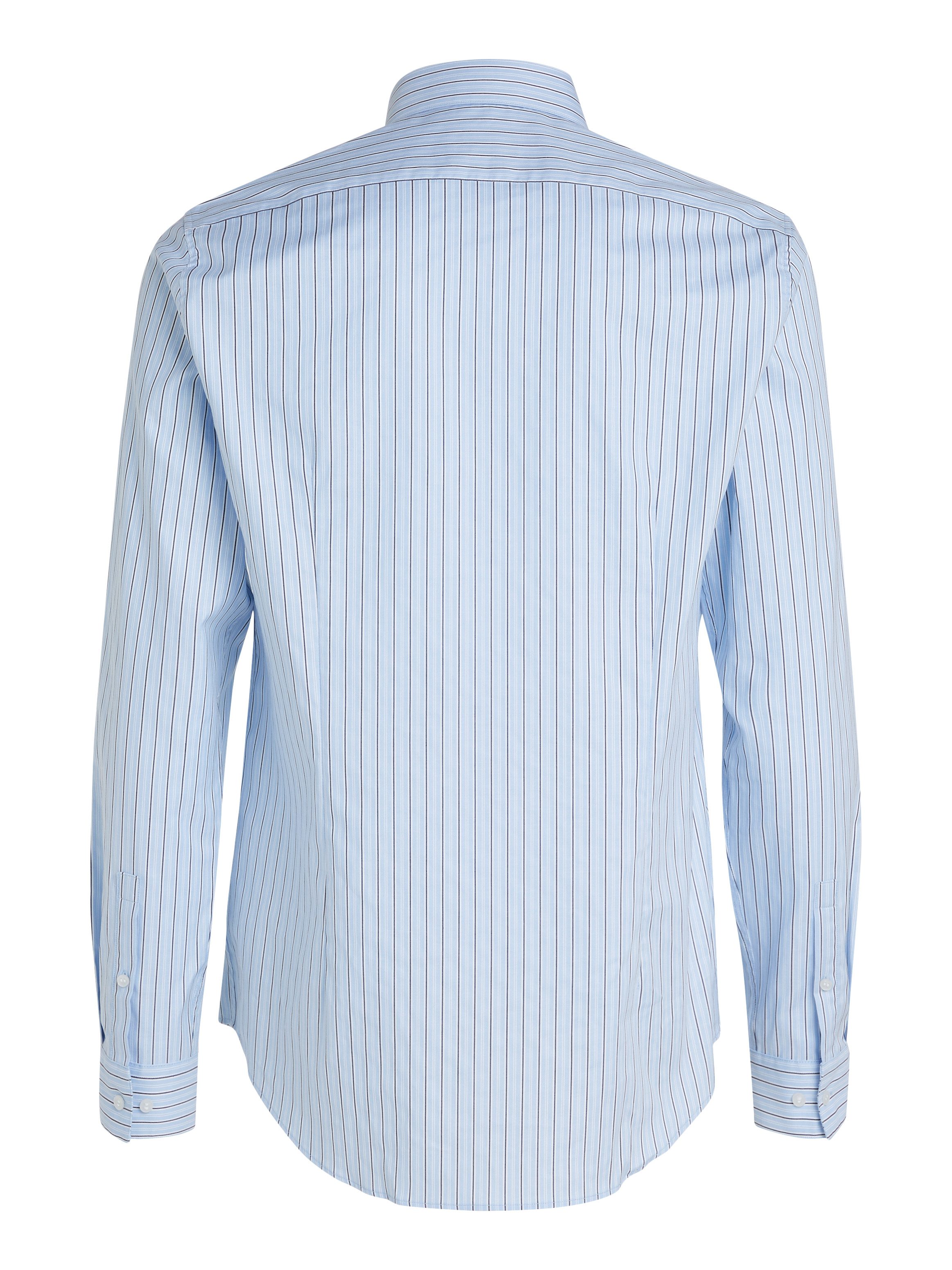 Calvin Klein Overhemd met lange mouwen OXFORD 2 TONES STRIPE SLIM SHIRT