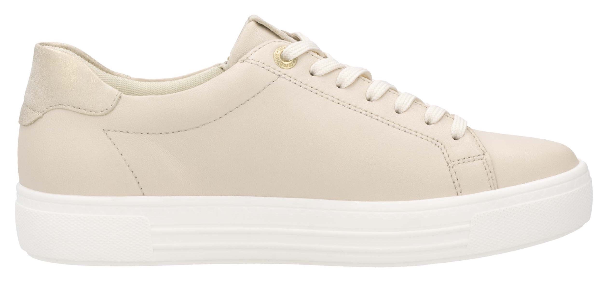 Remonte Plateausneakers , vrijetijdsschoen, lage schoen, veterschoen, uitneembare zachte inlegzool