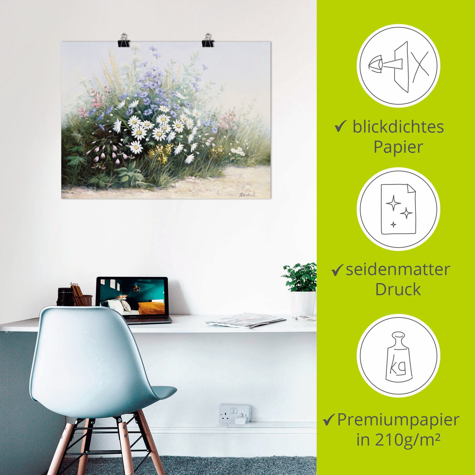Artland Artprint Bloemen serenade als poster in verschillende formaten maten