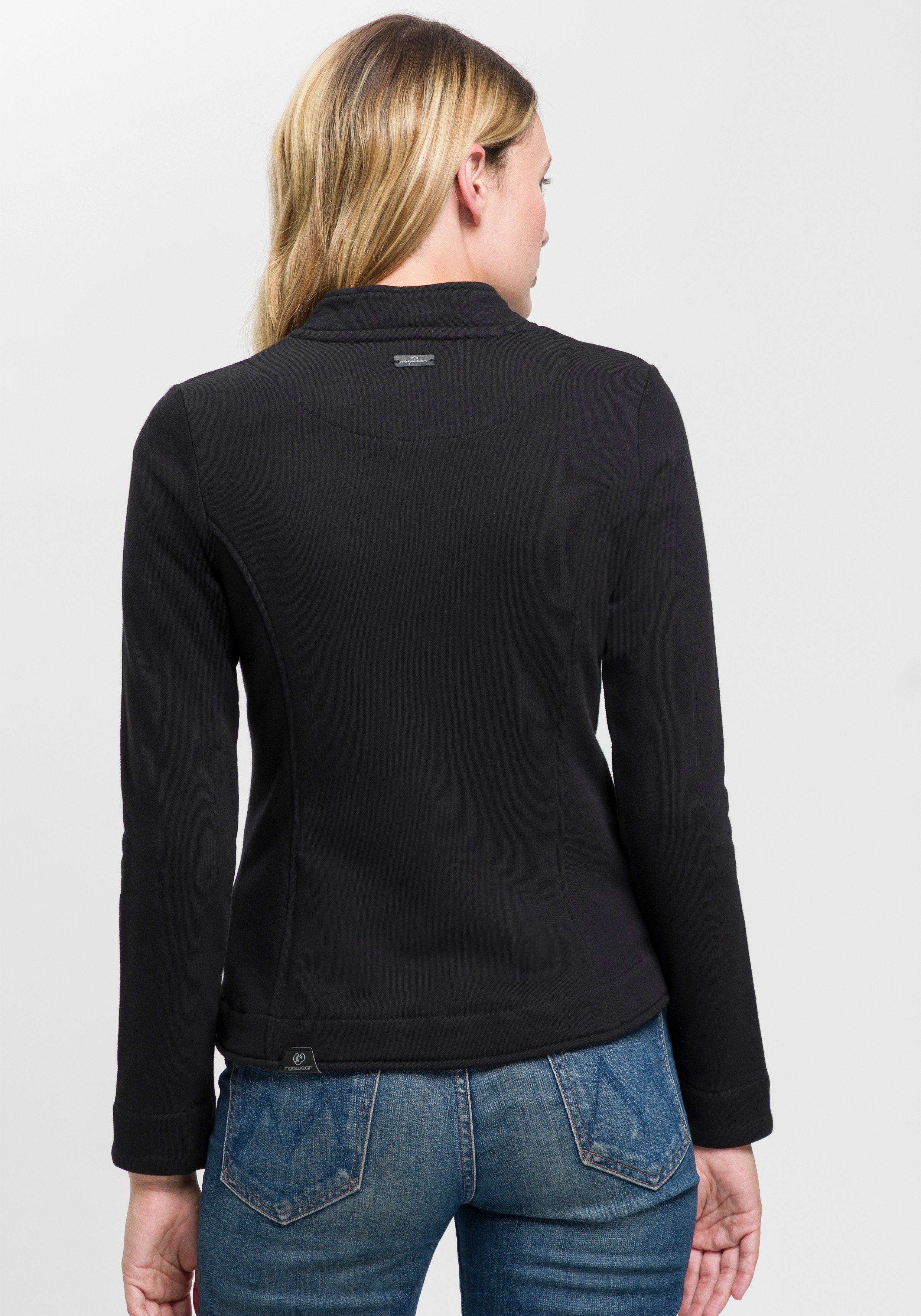 Ragwear Sweatvest AVALINA O maritieme sweatblazer met contrastdetails