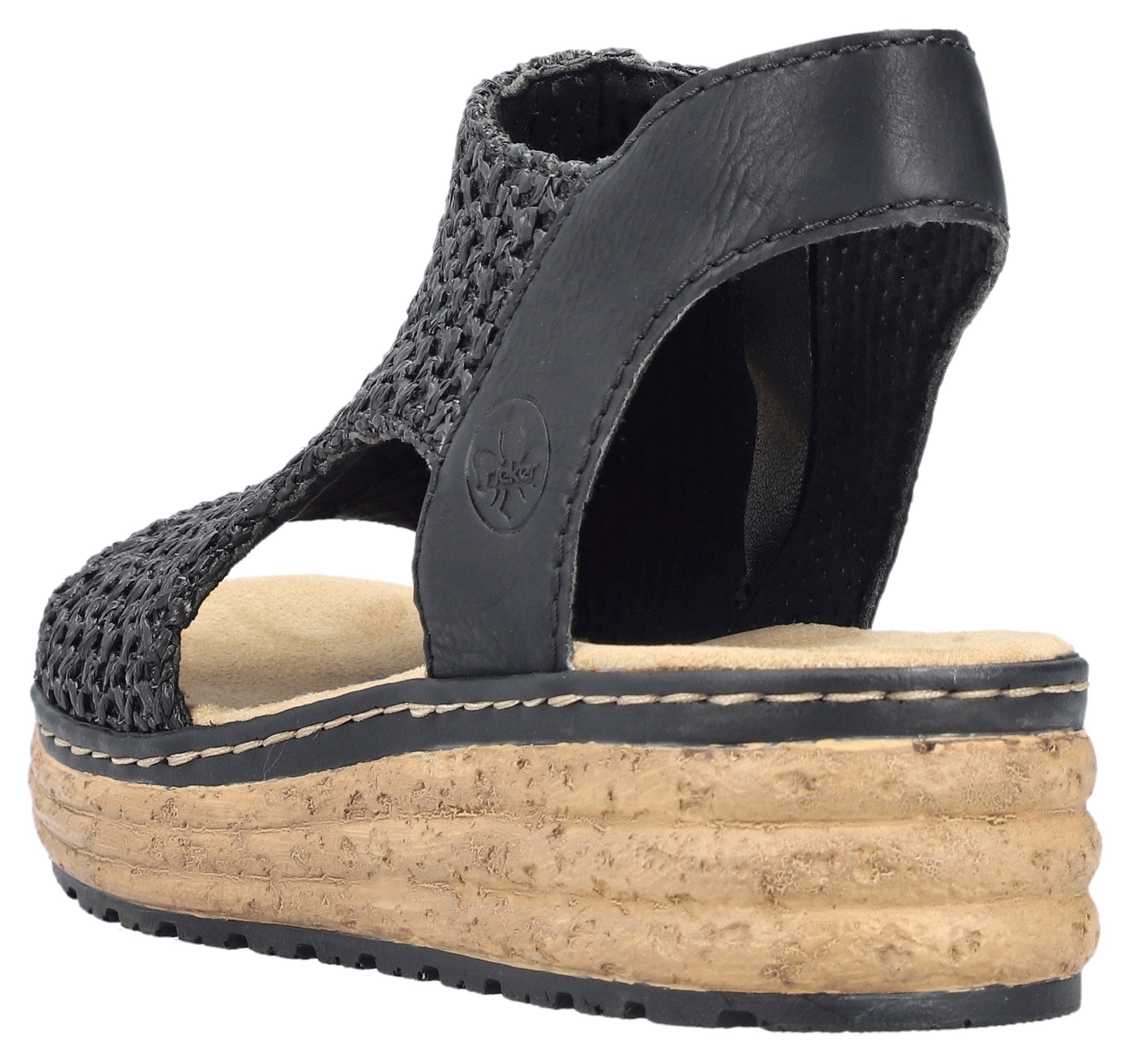 Rieker Plateausandalen