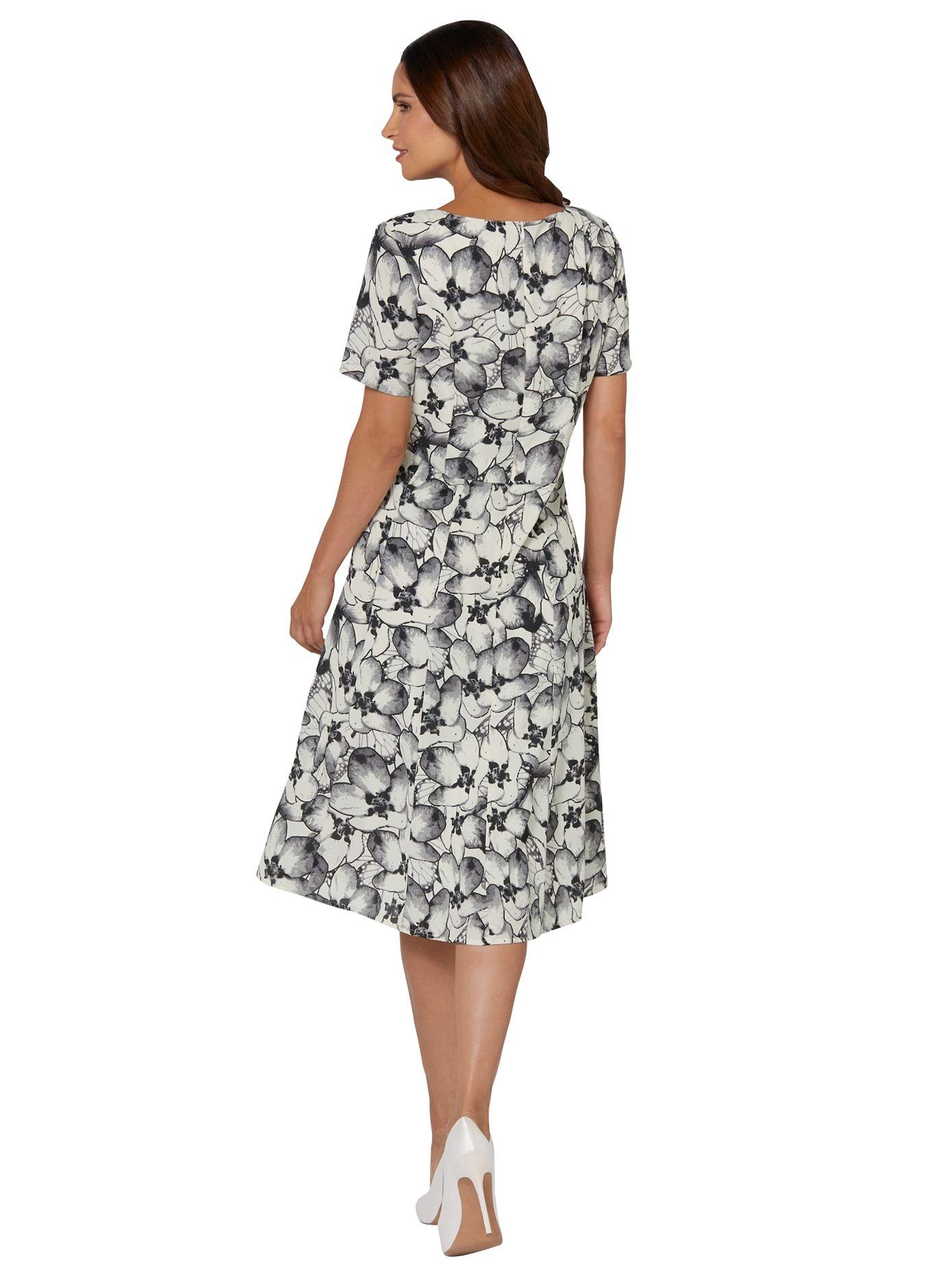 Lady Gedessineerde jurk