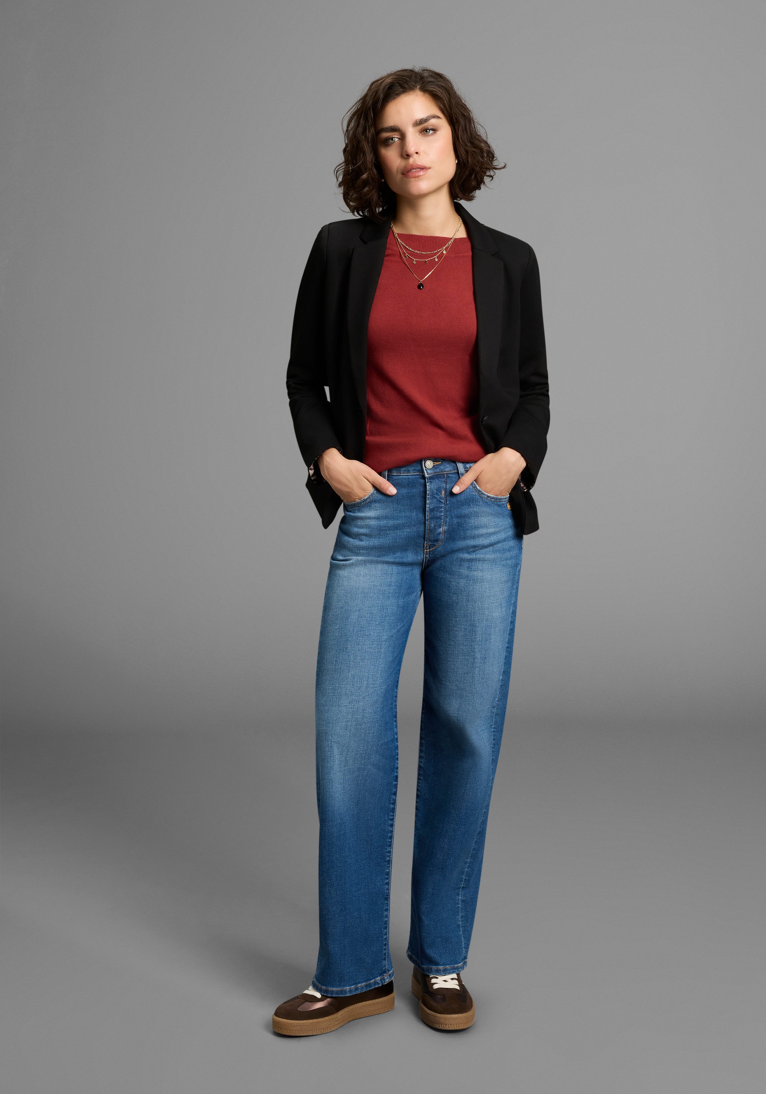 Laura Scott Trui met 3/4 mouwen