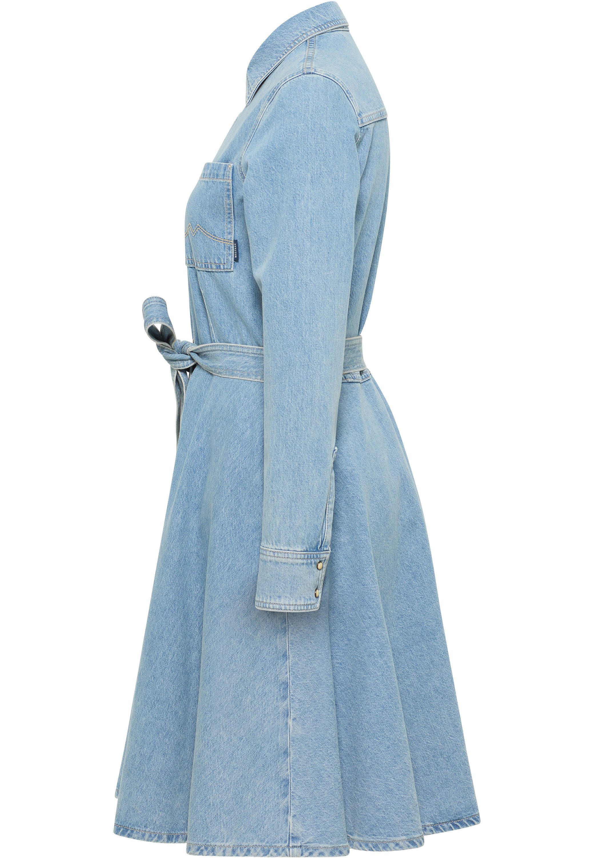 MUSTANG Mini-jurk Dames Style Hazel Denim