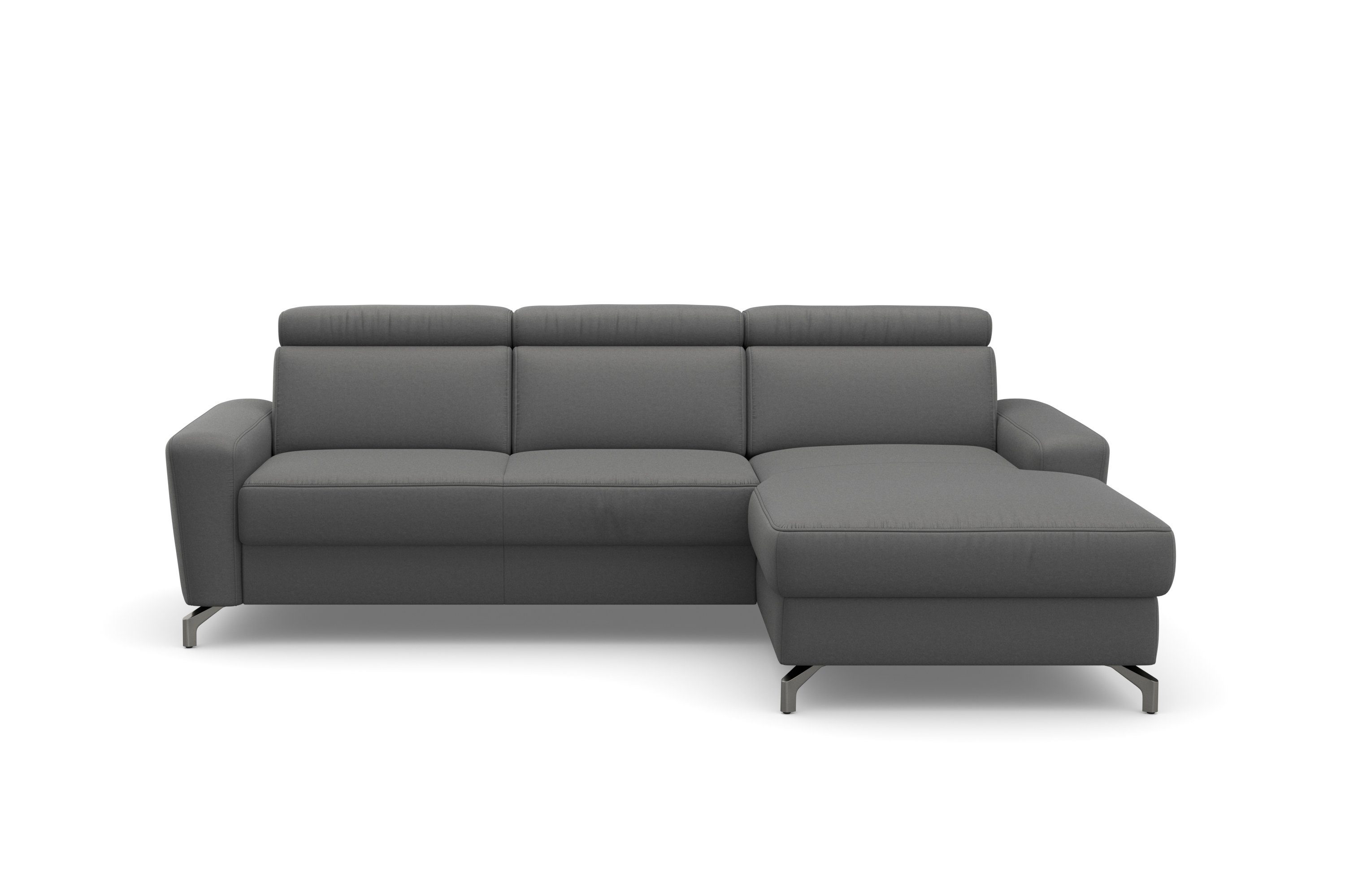 sit&more Hoekbank Scarlett L-vorm met verstelbare hoofdsteun, naar keuze met slaapfunctie, bedkist