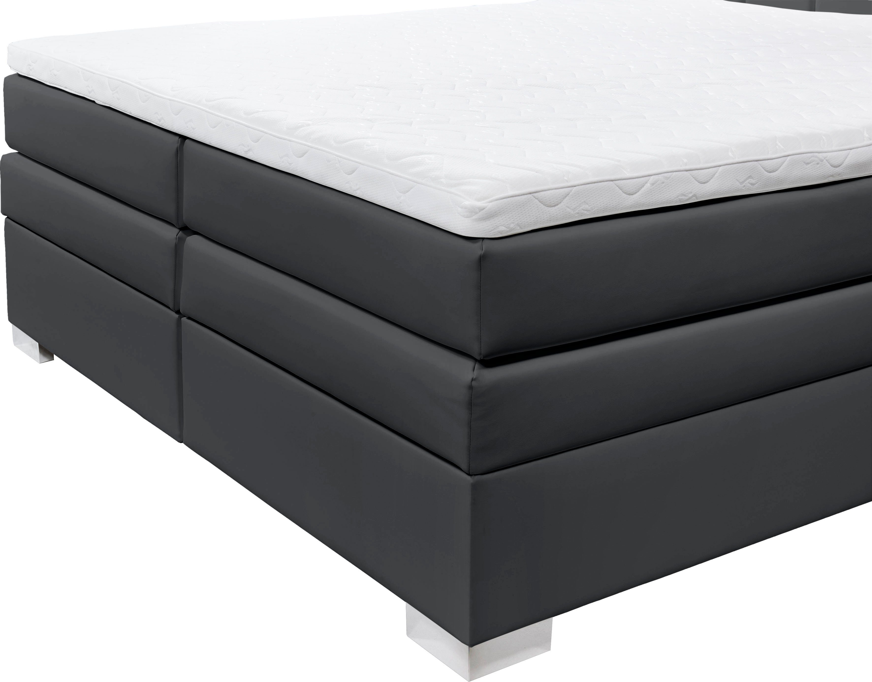 INOSIGN Boxspring Airdrie inclusief bedkist en topper